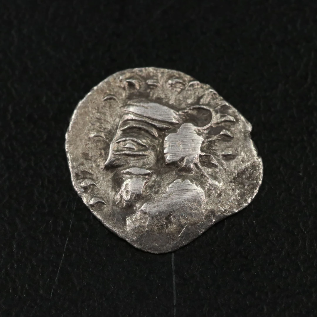 Ancient Kingdom of Persis AR Obol Coin of Pakor I, ca. 10 B.C.