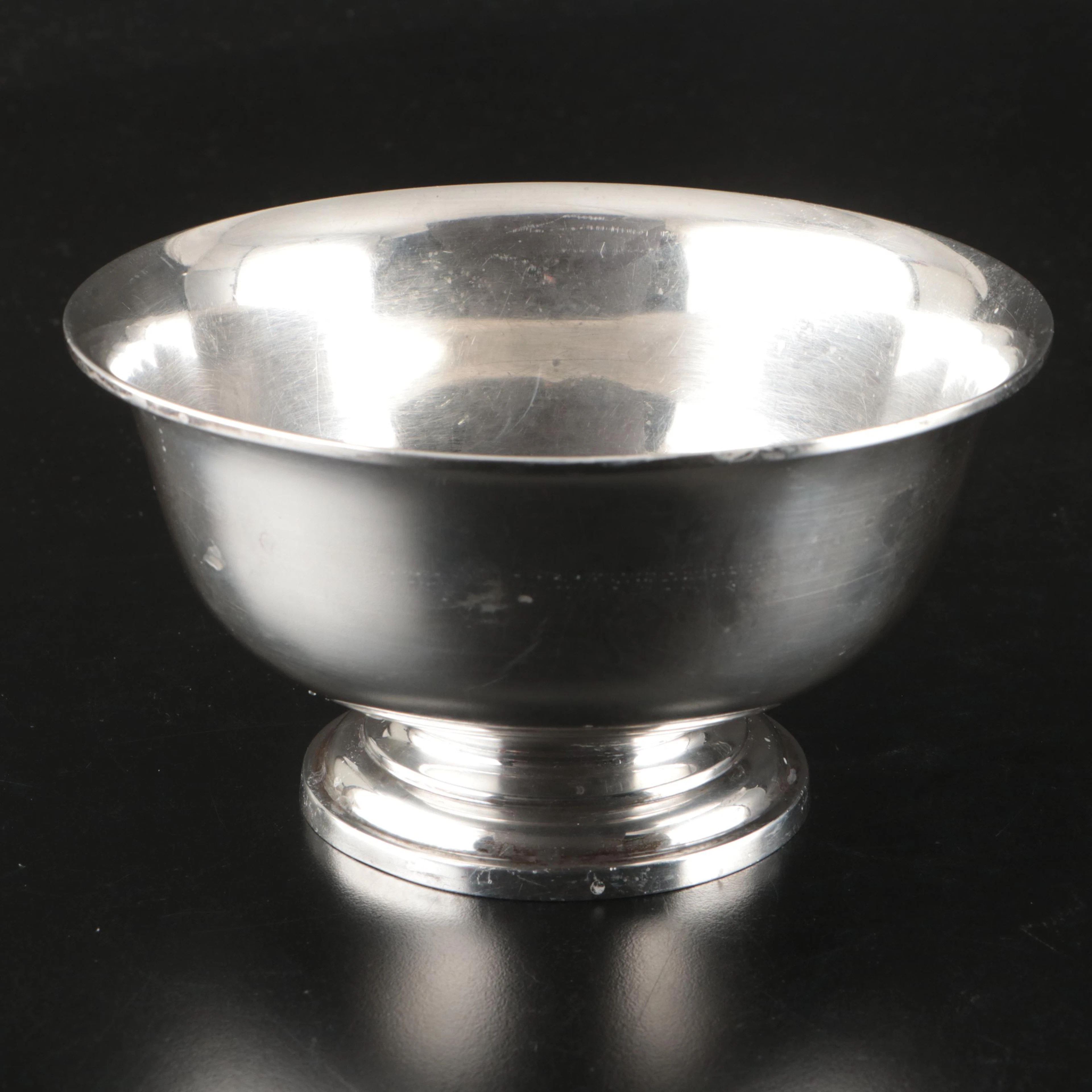 Tuttle Silversmiths Sterling Silver Paul Revere Bowl