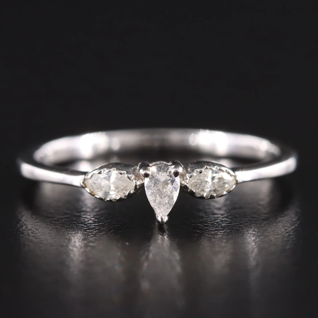 14K 0.25 CTW Diamond Ring