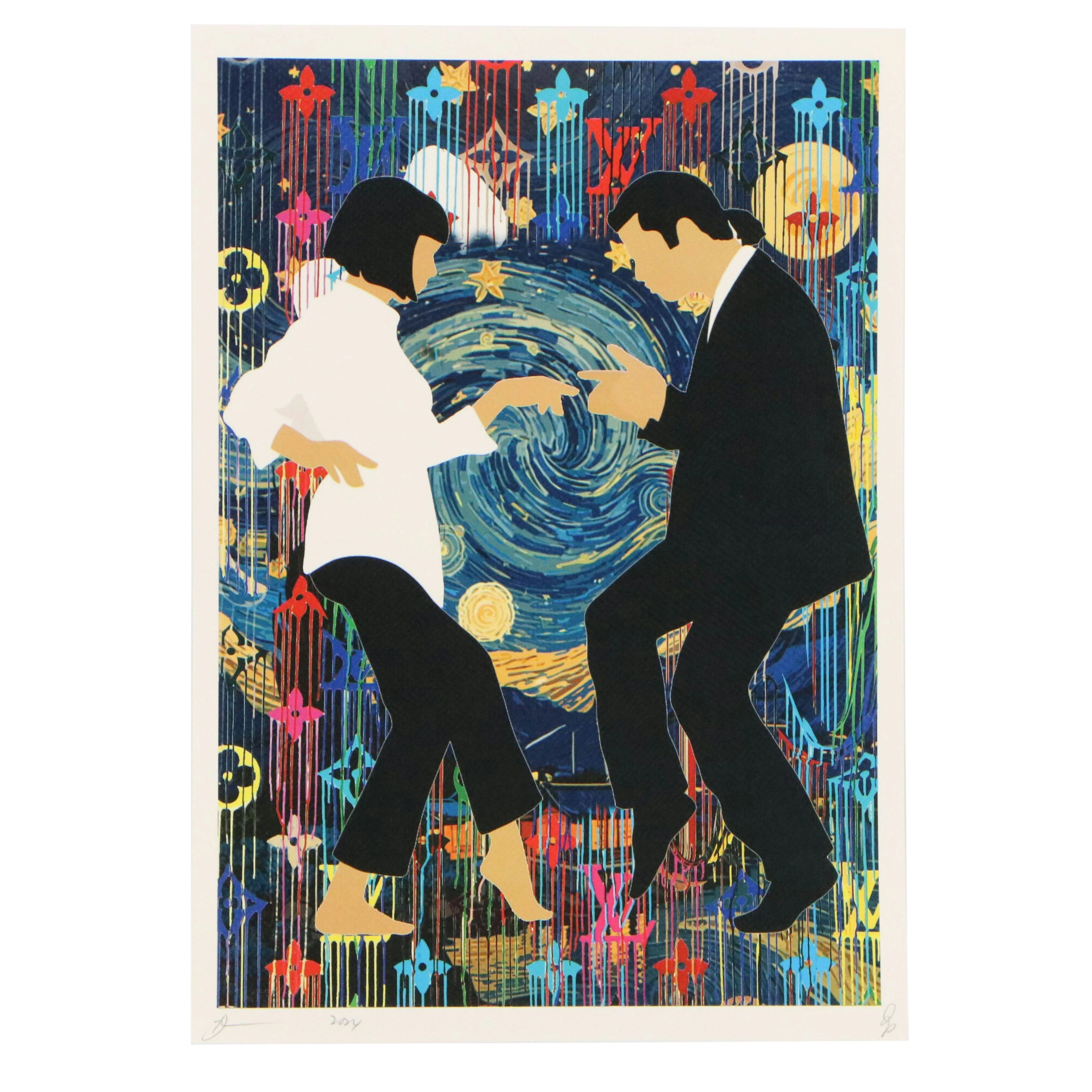 Death NYC Digital Print Louis Vuitton x Pulp Fiction, 2024