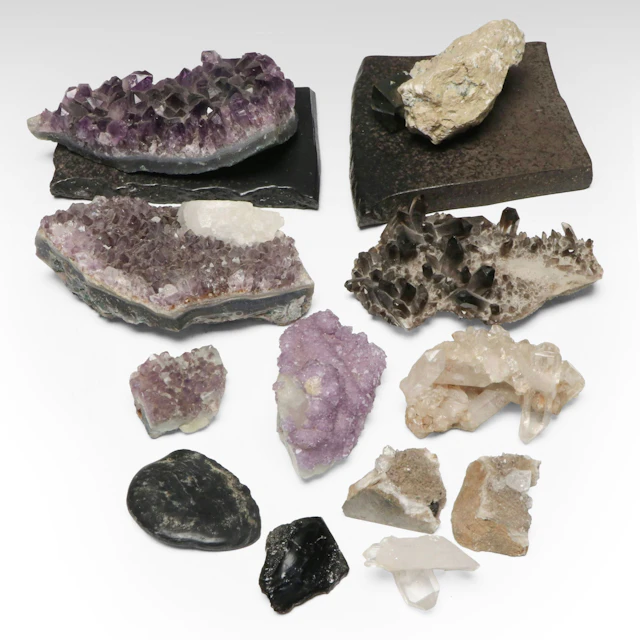 Amethyst Clusters and More Rock Specimen