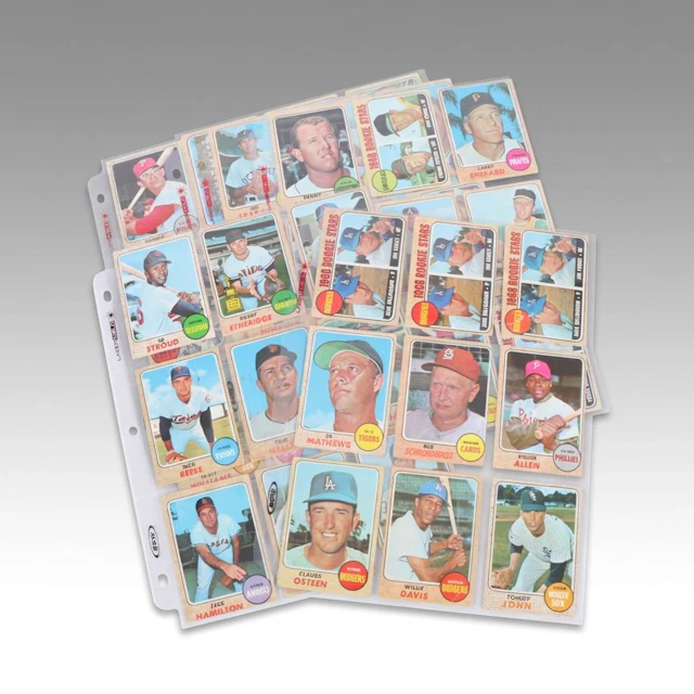 1968 Topps Baseball Cards Featuring Jack Billingham Rookie, Tommy