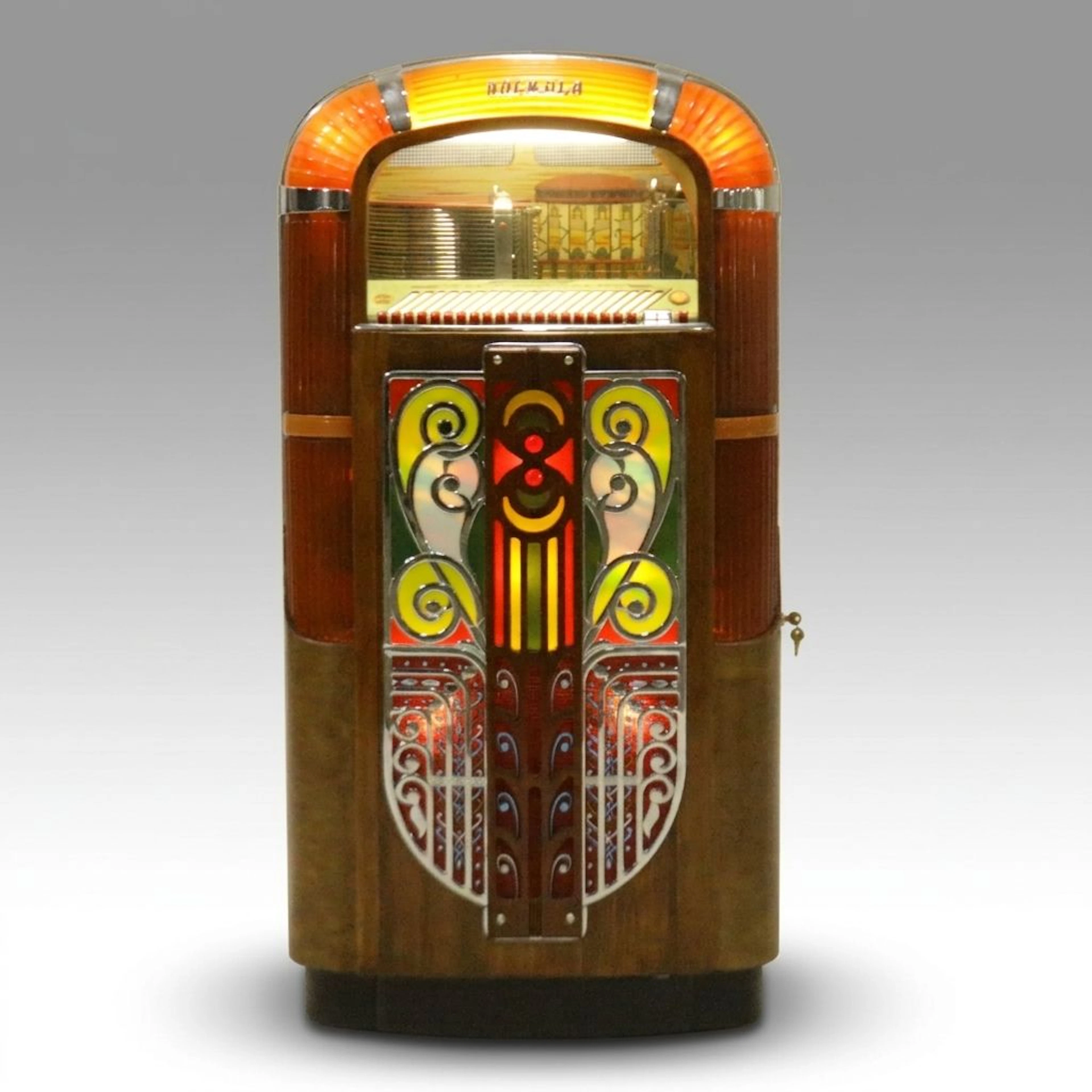 Rock-Ola Series F Model 1422 Jukebox, Mid-20th Century