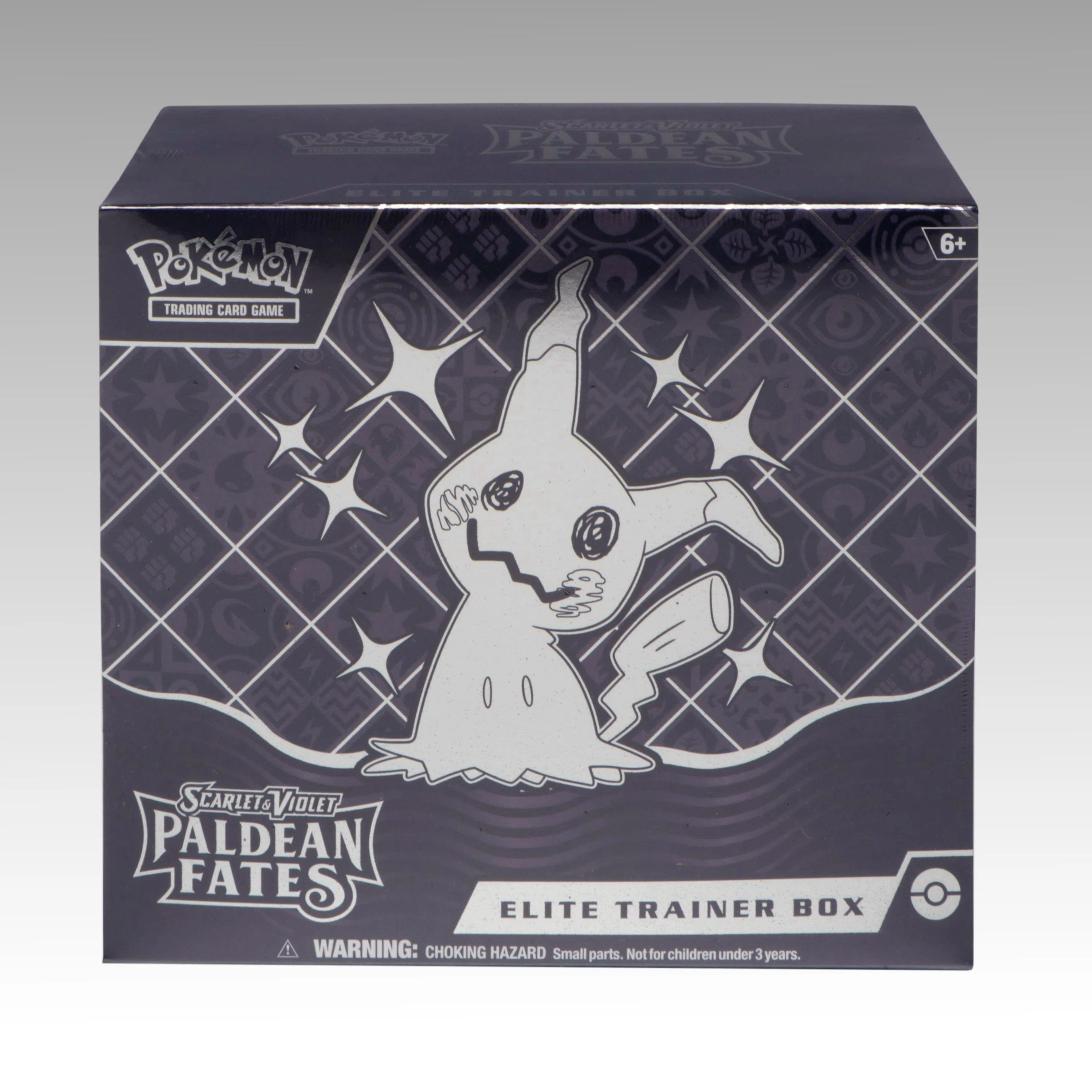 Sealed Scarlet & Violet Paldean Fates Pokémon Trading Card Elite Trainer Box