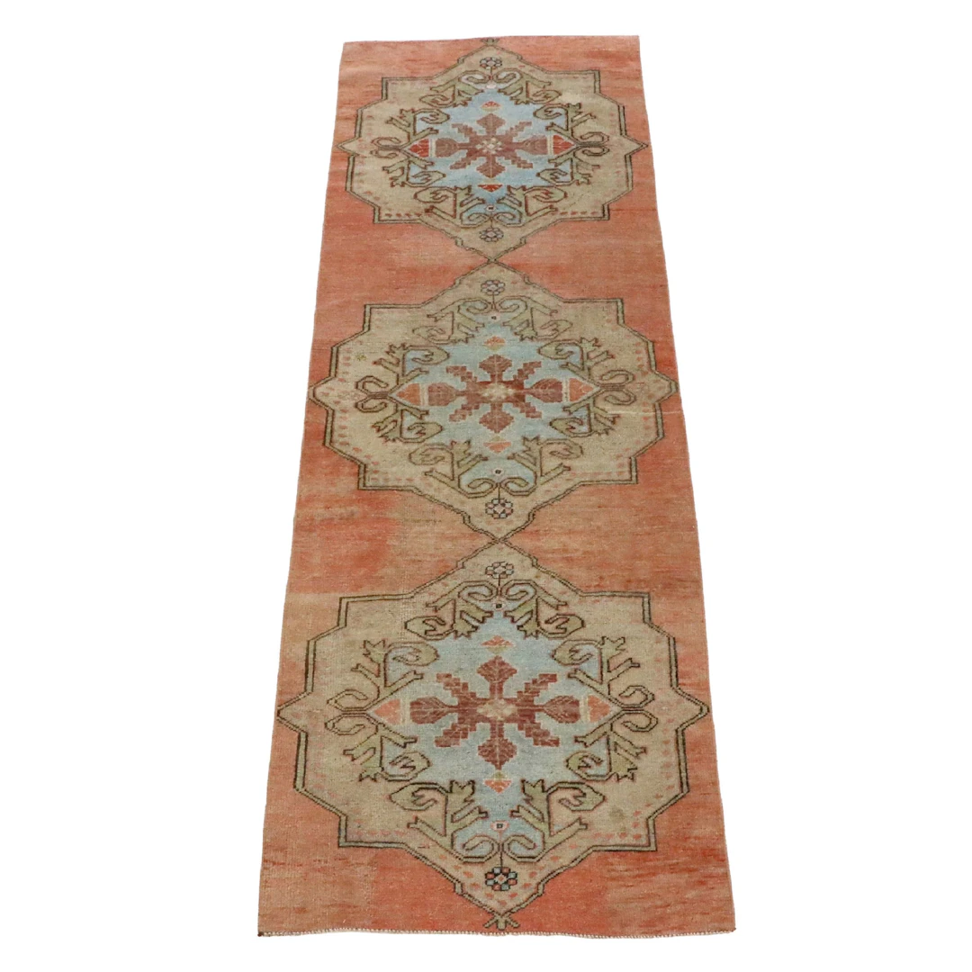 3'3 x 10'6 Hand-Knotted Turkish Taşpınar Long Rug