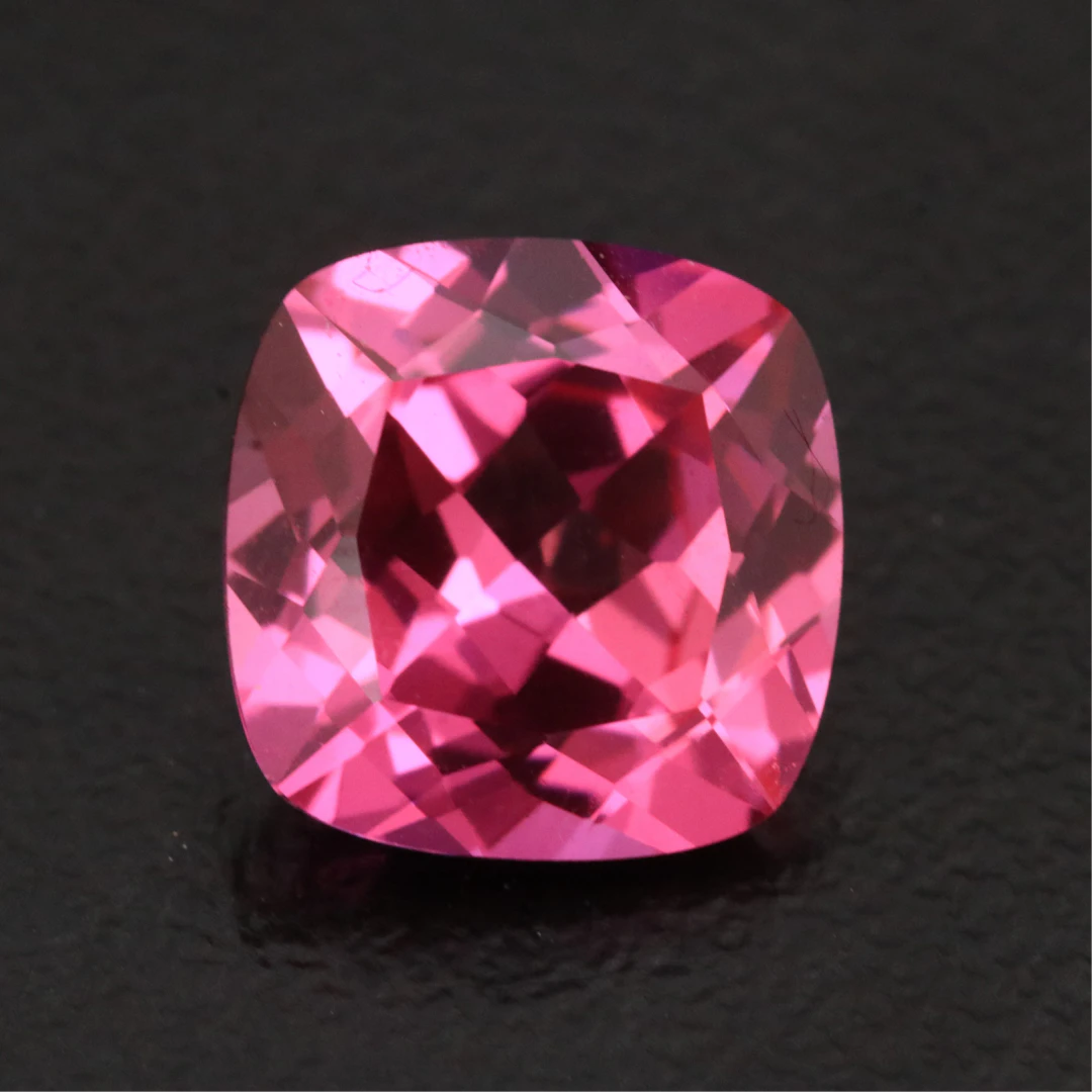 Loose 3.96 CT Lab Grown Pink Sapphire