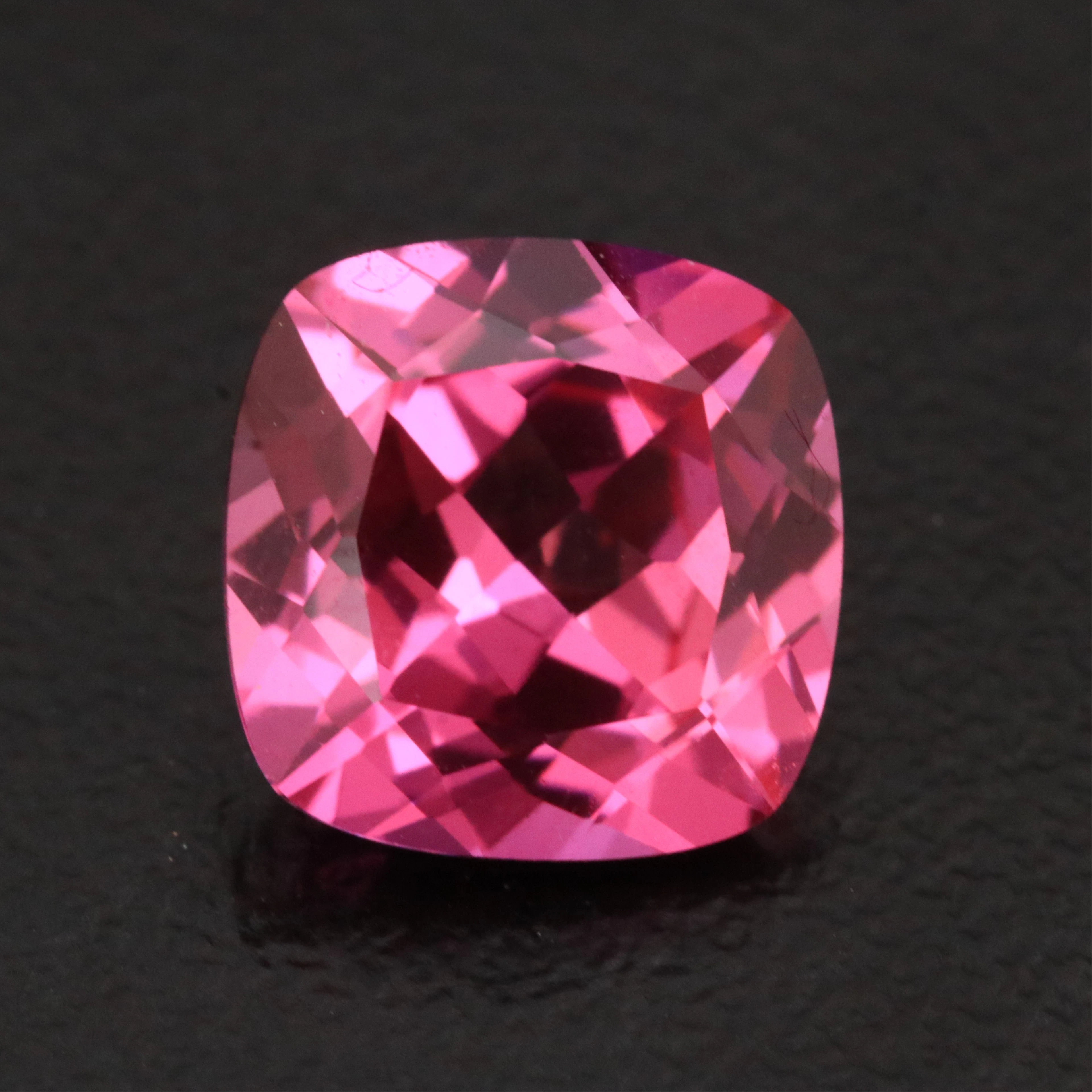 Loose 3.96 CT Lab Grown Pink Sapphire