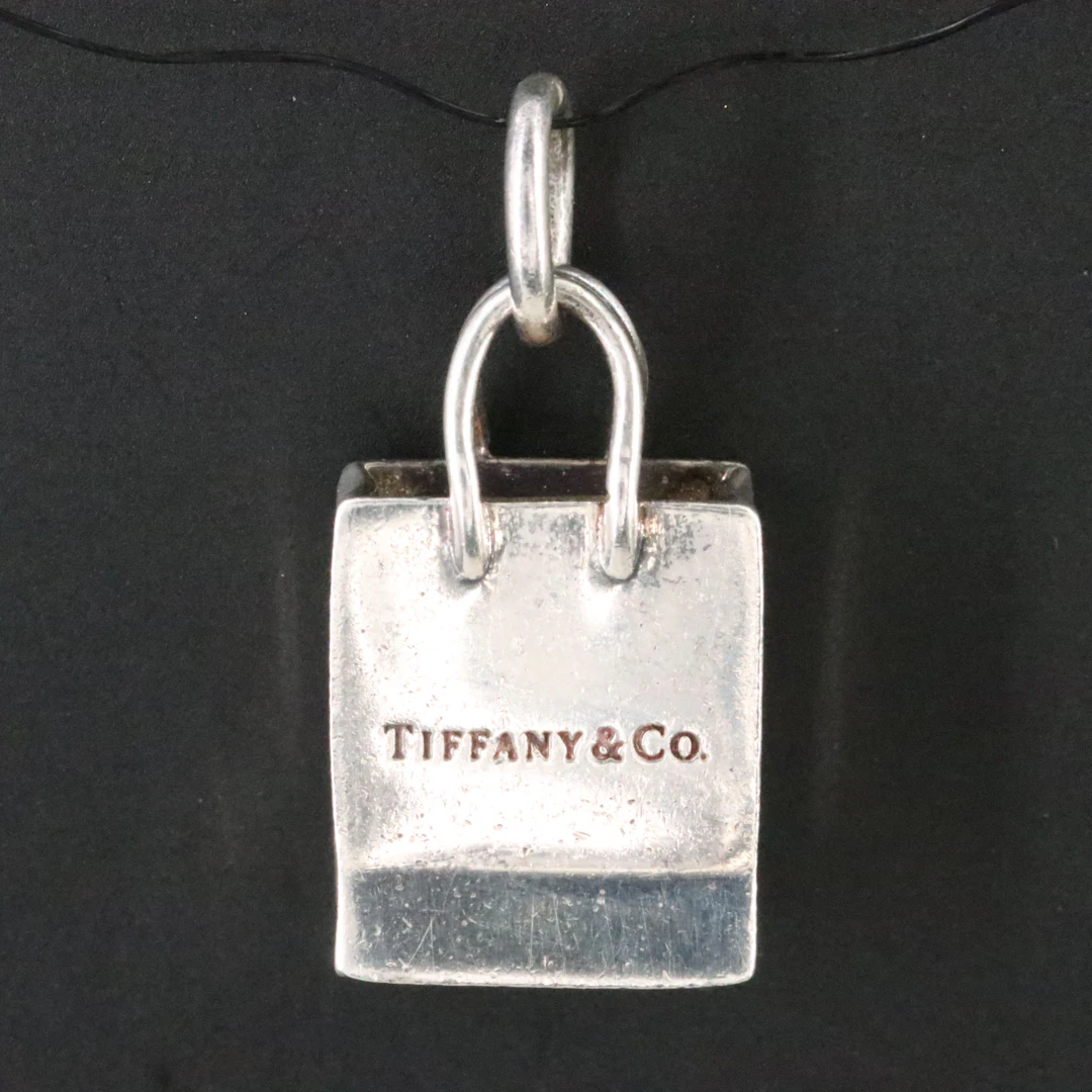 Tiffany & Co. Sterling Shopping Bag Pendant