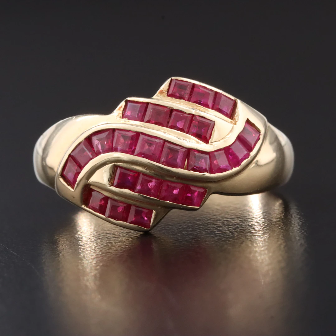 10K Ruby Ring