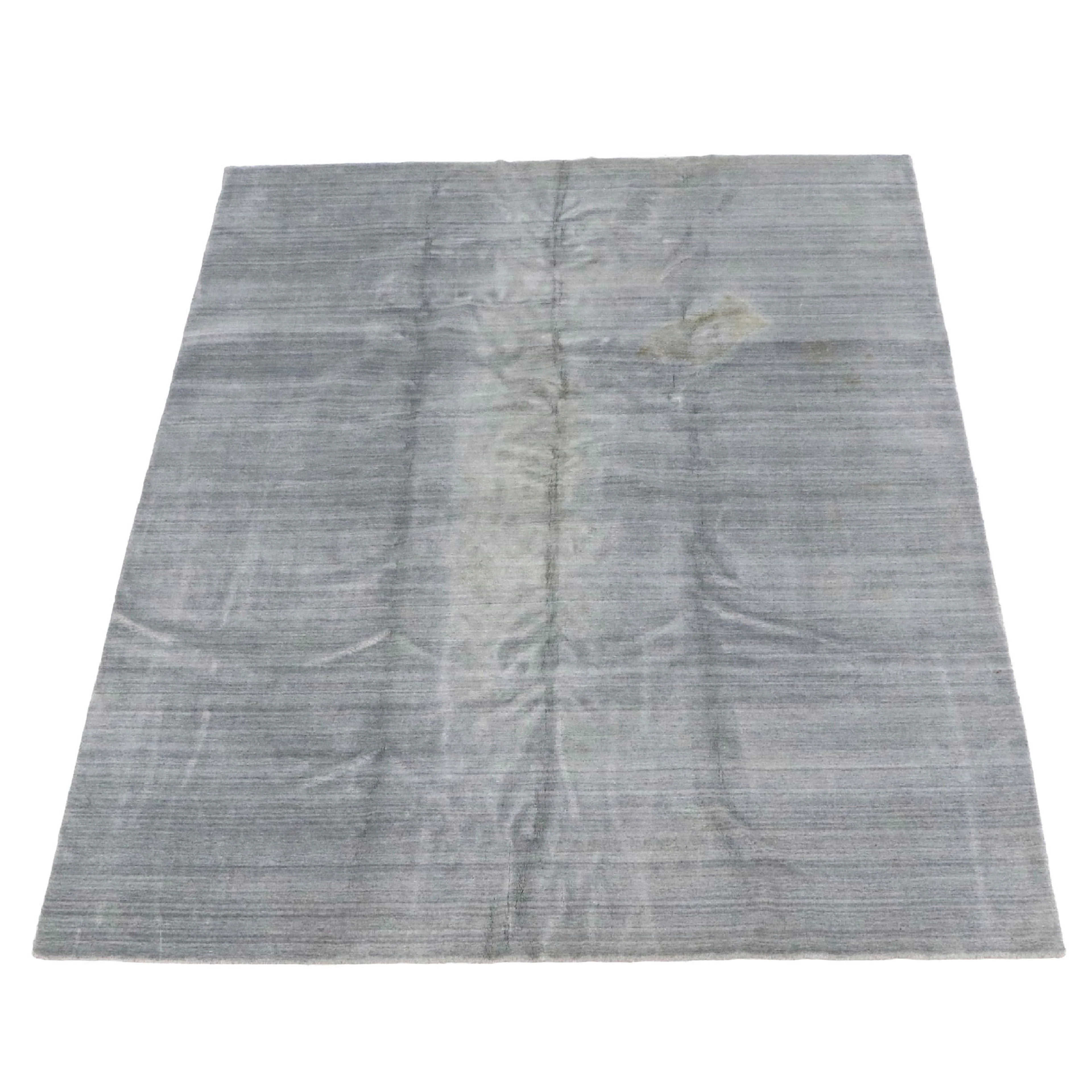 8' x 9'11 Hand-Knotted Indo-Persian Gabbeh Area Rug