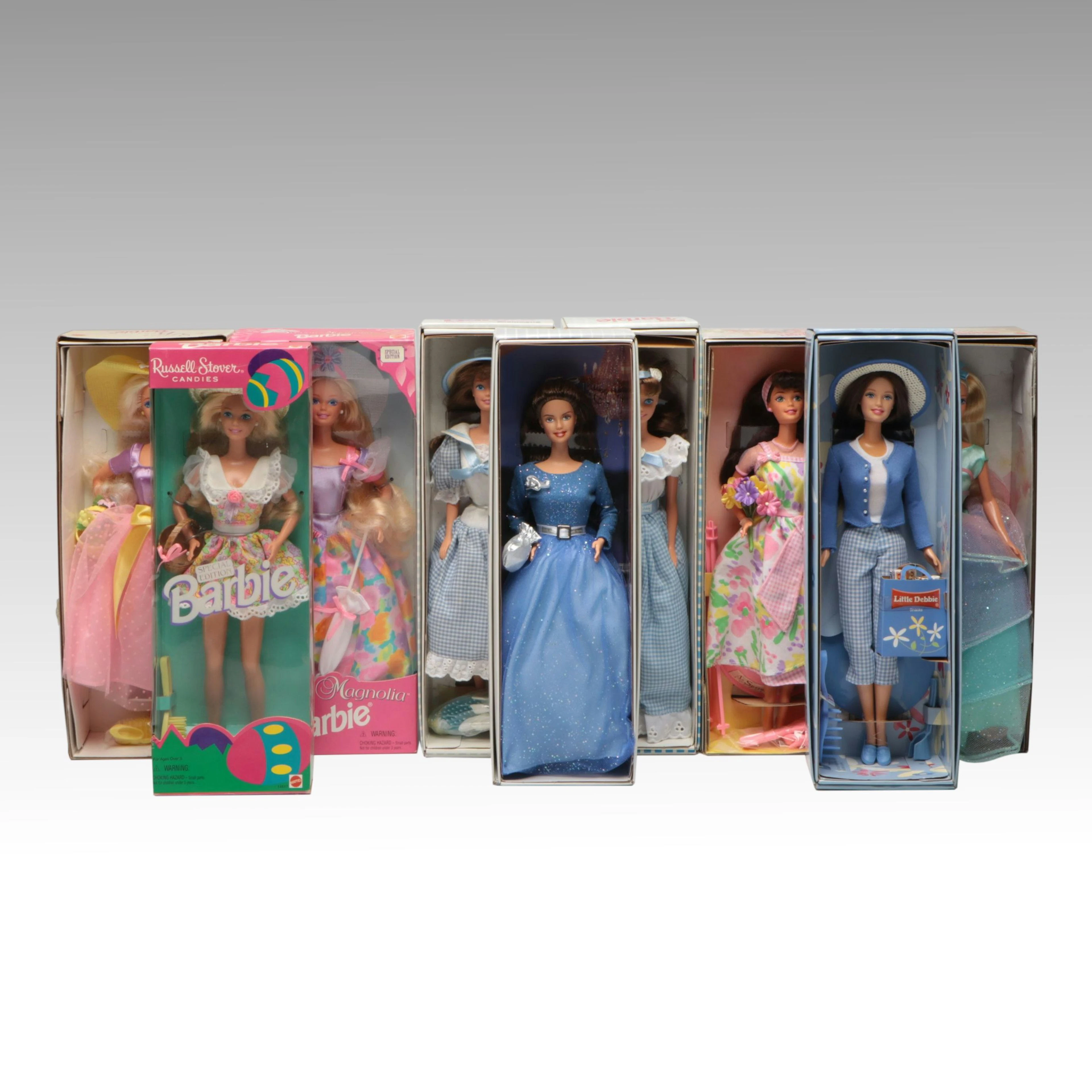 Mattel "40th Anniversary Little Debbie" and More Barbie Dolls, 1990s–2001