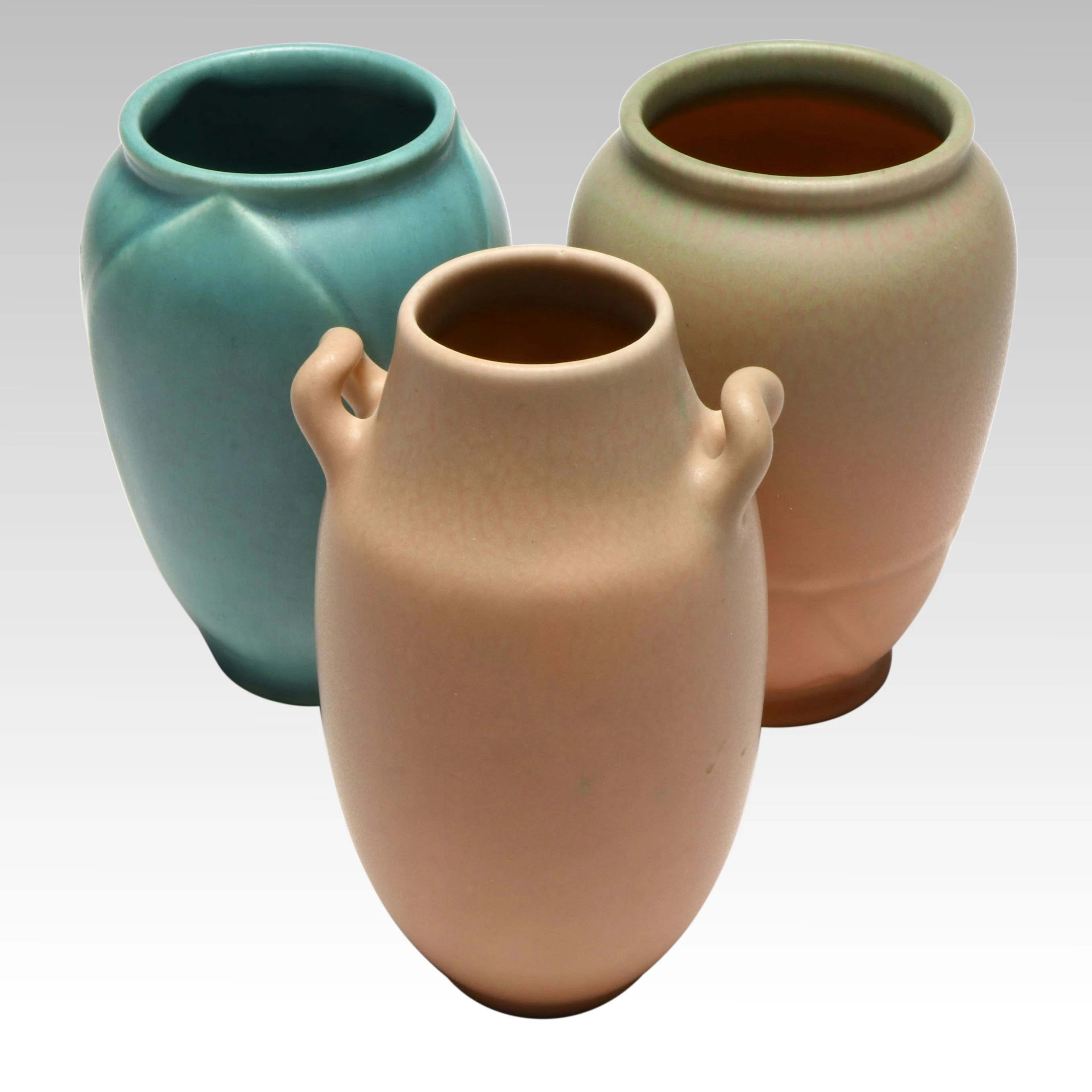 Rookwood Pottery Matte Glazed Vases