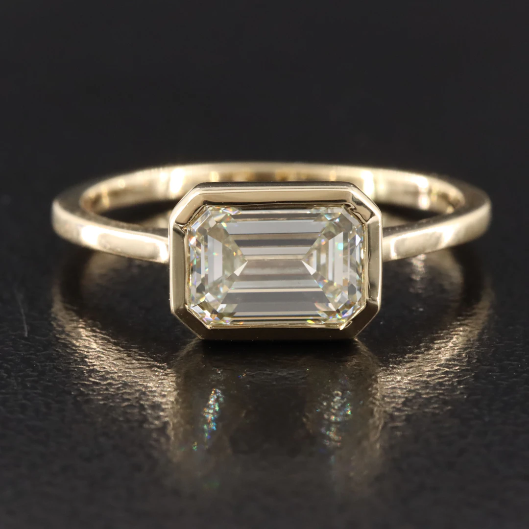 14K 1.51 CT Diamond Solitaire Ring