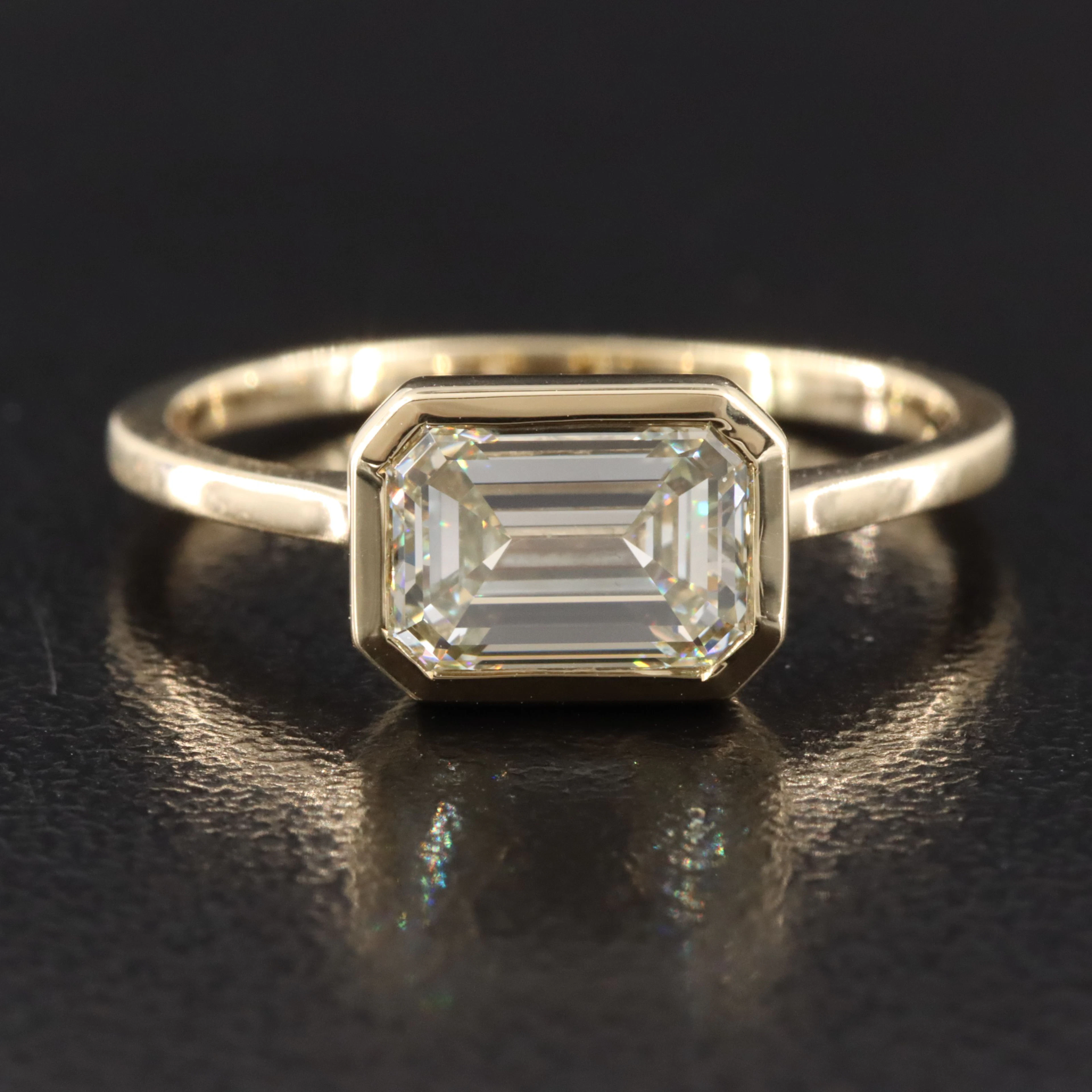 14K 1.51 CT Diamond Solitaire Ring