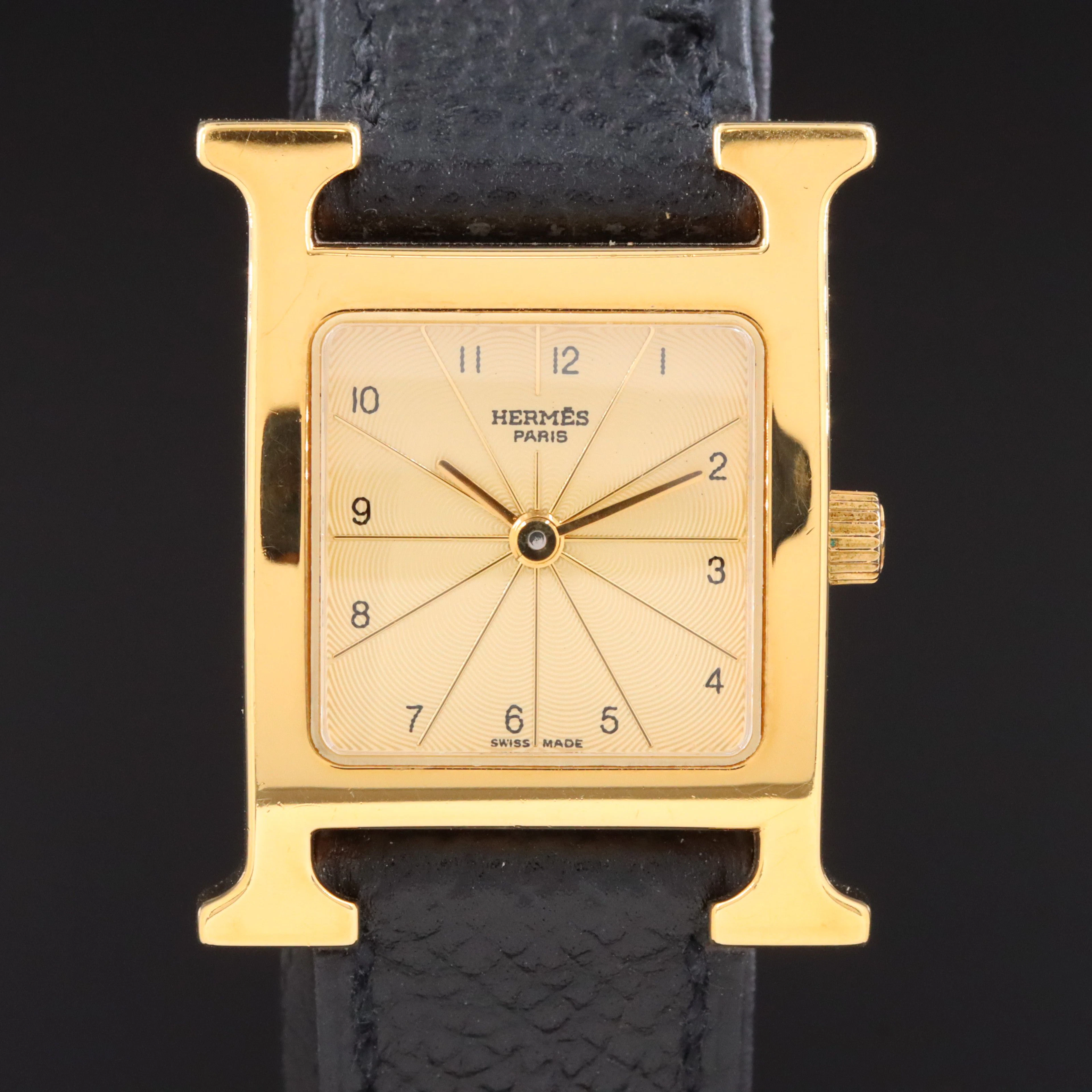 Hermès Heuer H Swiss Quartz Watch Watch Model HHH.201