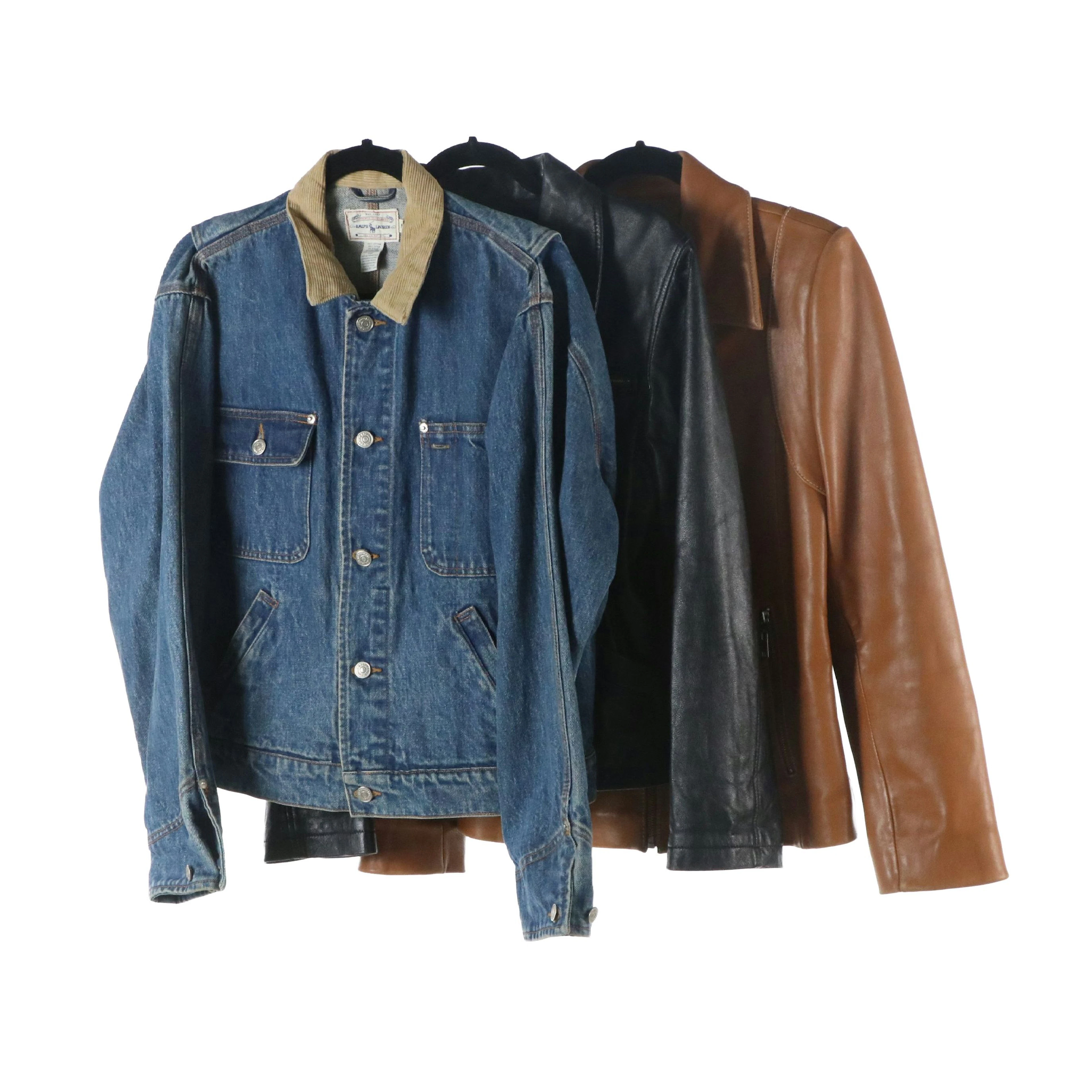 Polo Ralph Lauren Authentic Dungarees Trucker Jacket, Other Leather Jackets