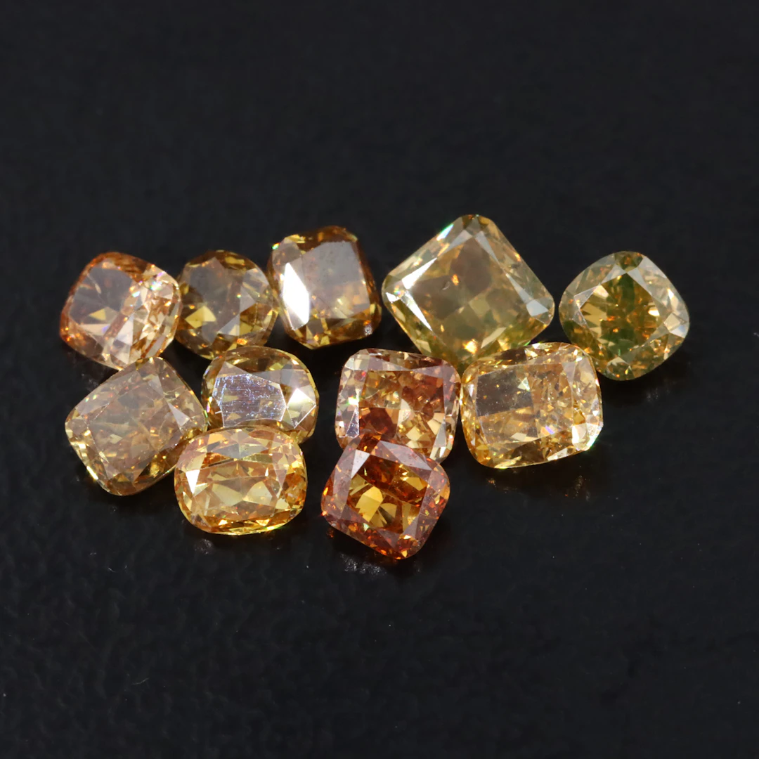 Loose 2.81 CTW Diamond Lot Including Fancy Yellow
