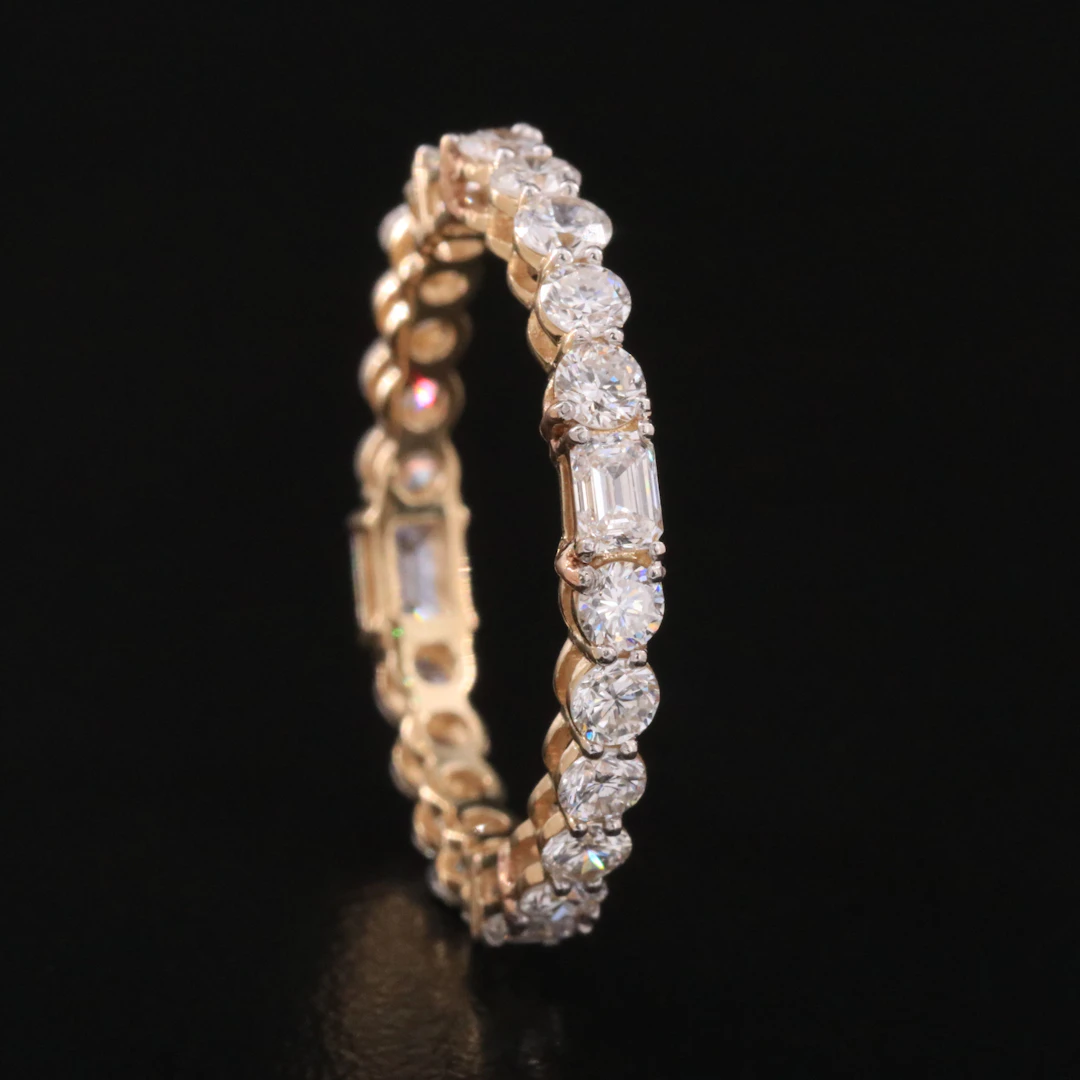 14K 1.56 CTW Lab Grown Diamond Eternity Band