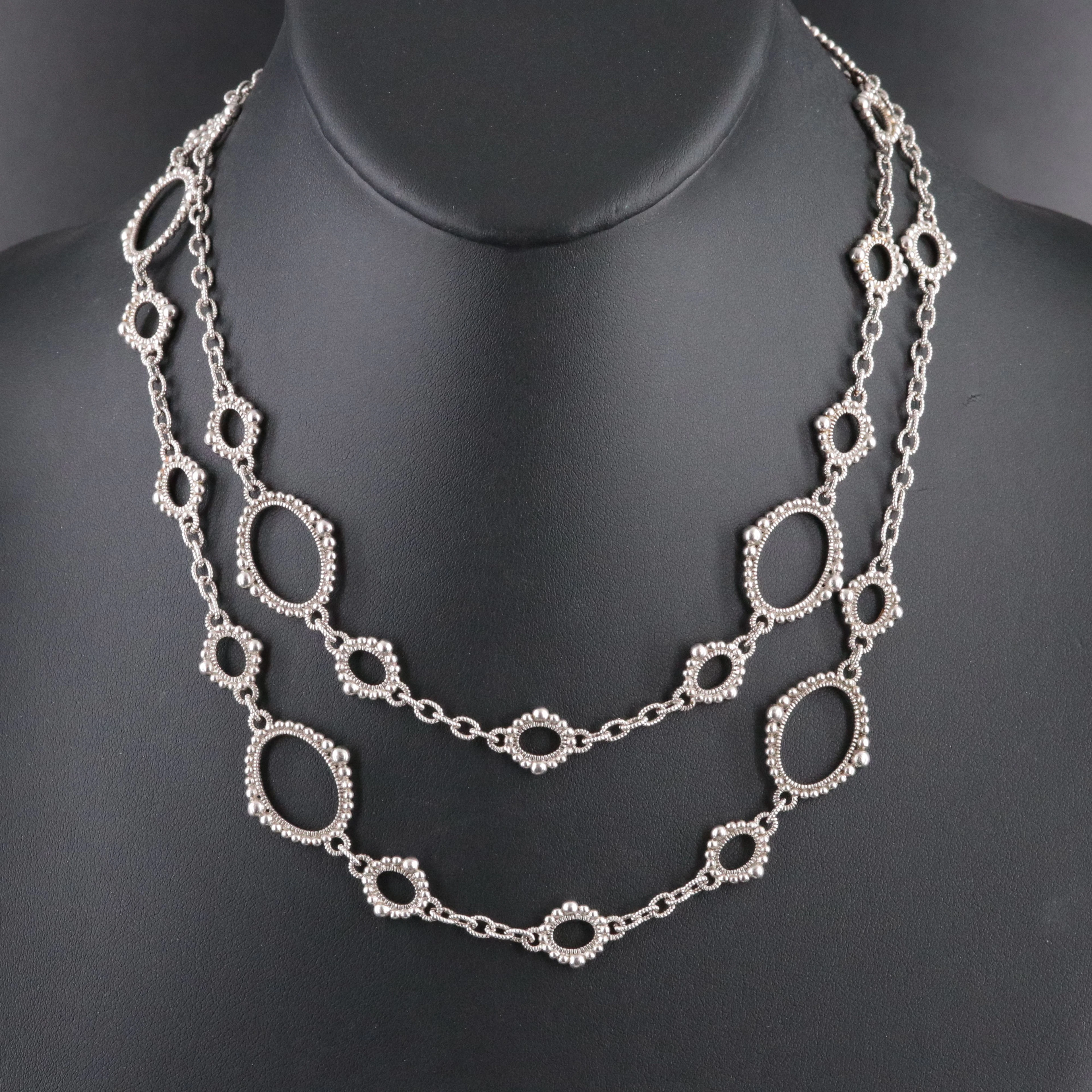 Judith Ripka Sterling Necklace