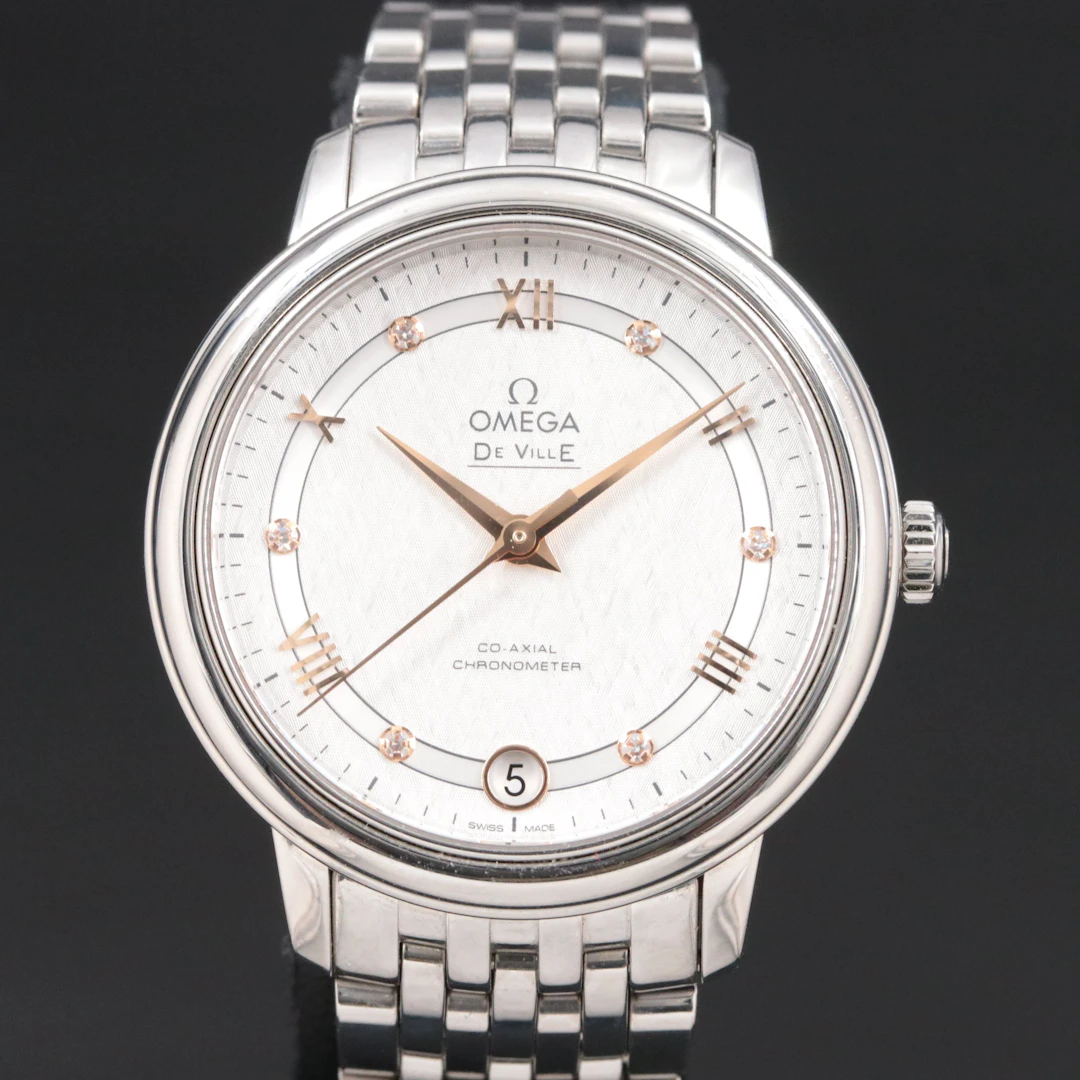 Omega DeVille Prestige Co-Axial Chronometer Stainless Steel Automatic Watch