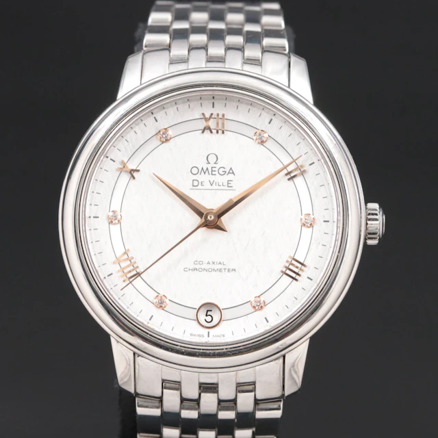 Omega DeVille Prestige Co-Axial Chronometer Stainless Steel Automatic Watch