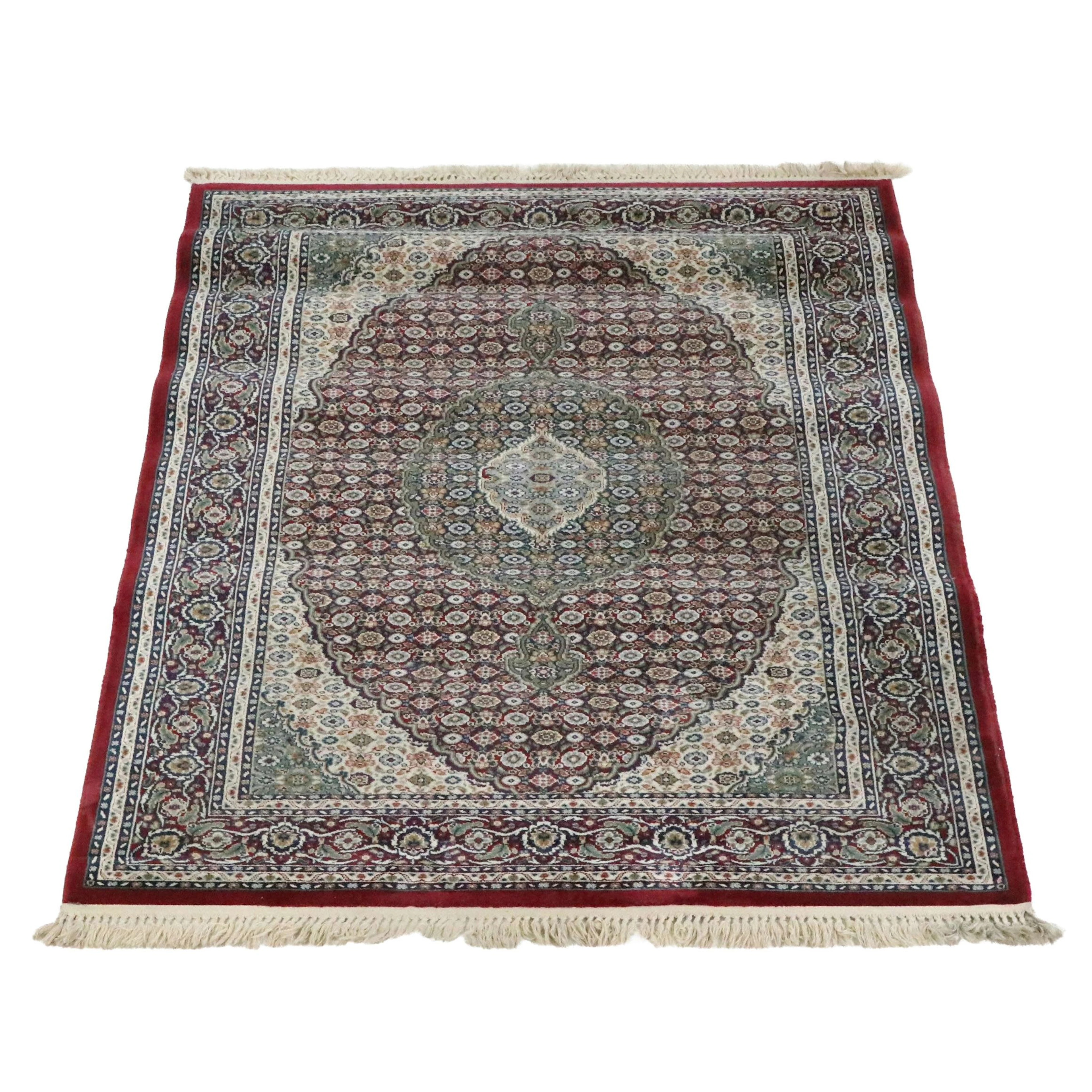 5'6 x 7'9 Machine Made Persian Style Area Rug