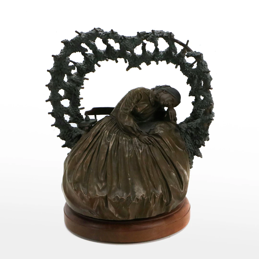 James Nathan Muir Bronze Sculpture "The Bower," 1988