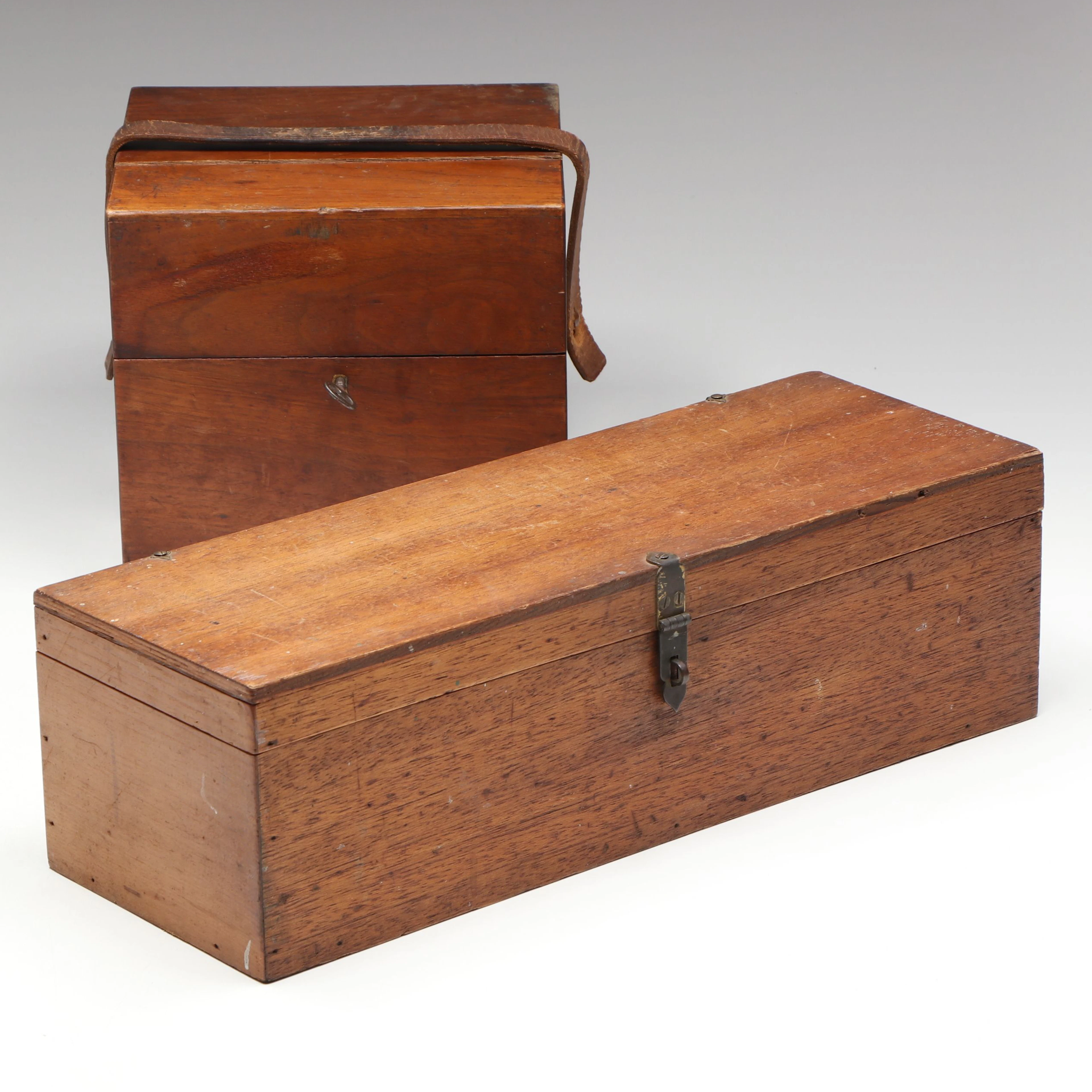 F. G. Otto & Sons and Other Wooden Boxes, Early 20th Century