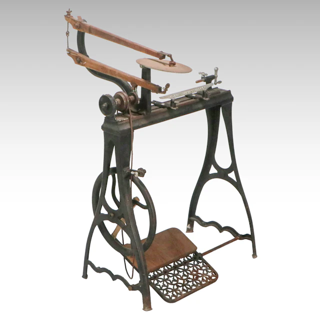 Goodell's Improved Cast Iron Scroll Saw, Antique