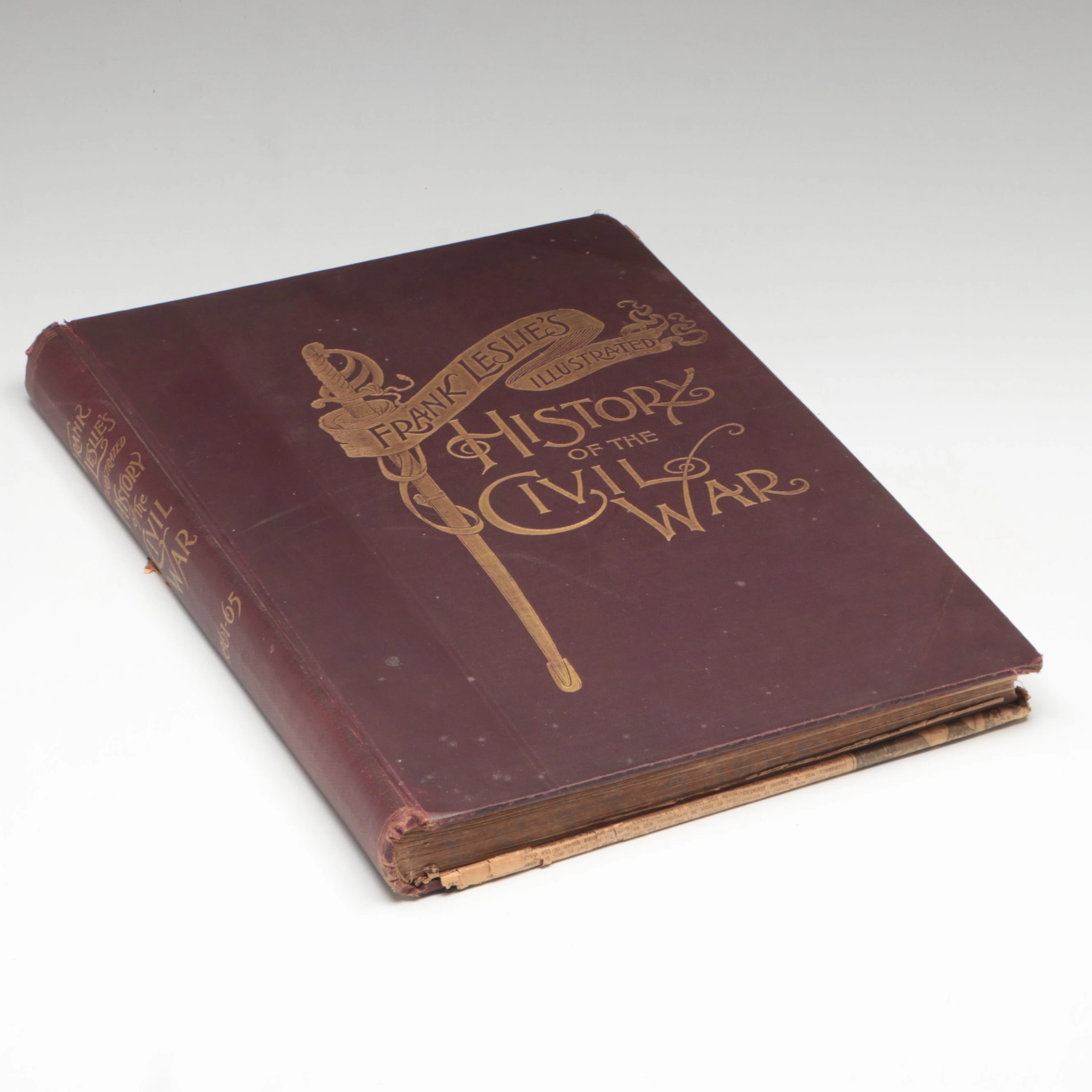 Victorian "Frank Leslie's Illustrated History of the Civil War, " Late 19th C.