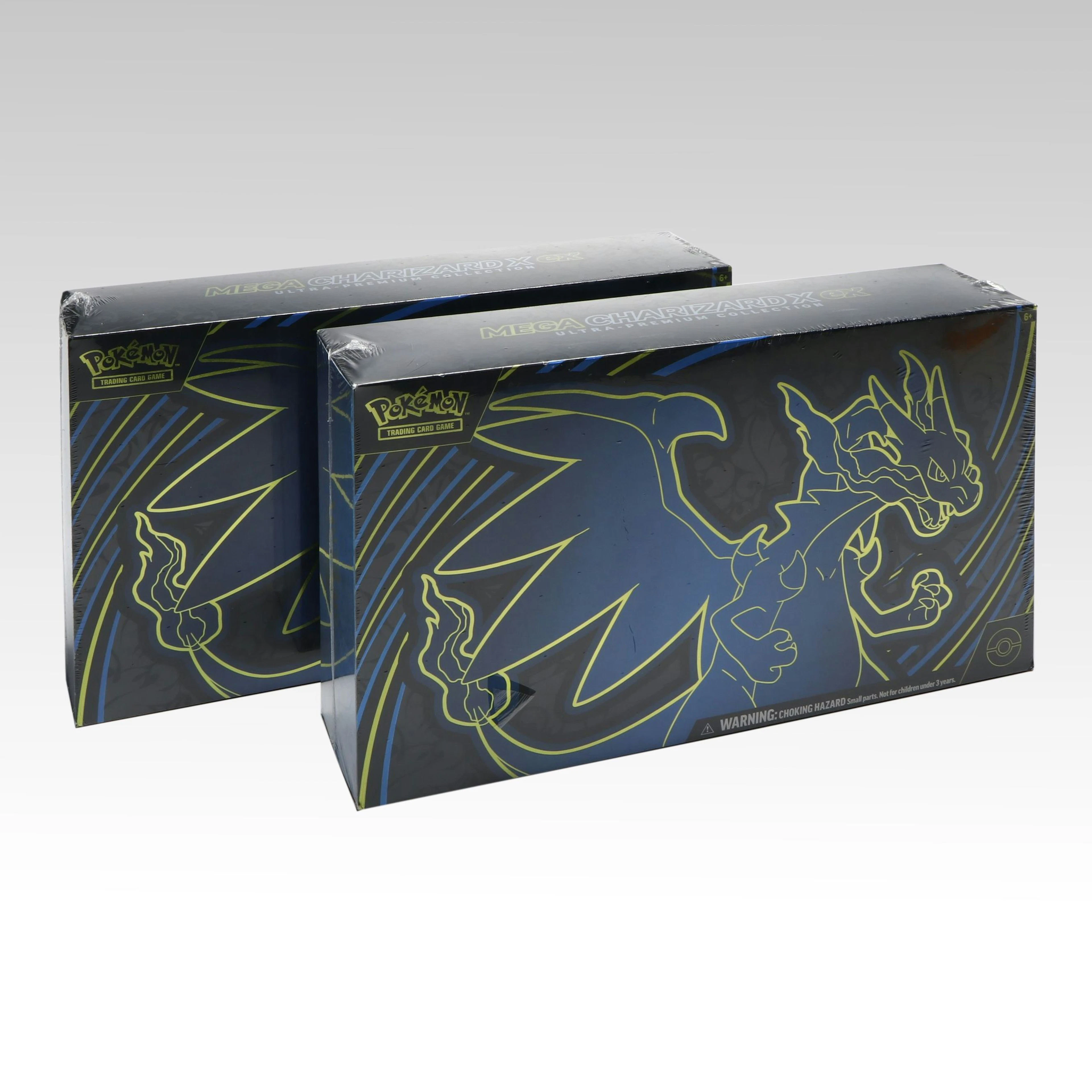 Sealed Mega Charizard X ex Ultra-Premium Collection Pokémon Trading Card Boxes