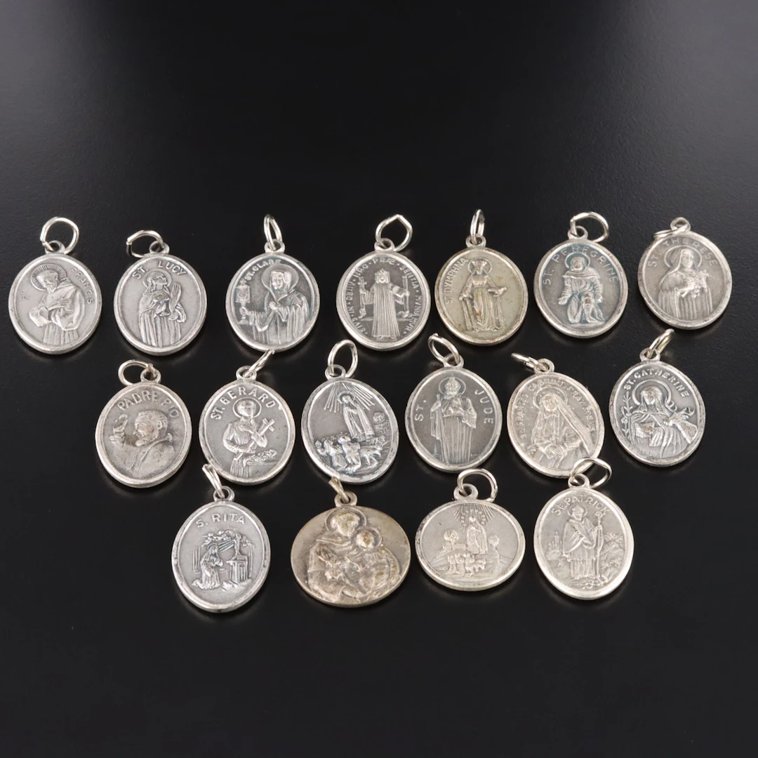 Religious Enamel Medal Collection