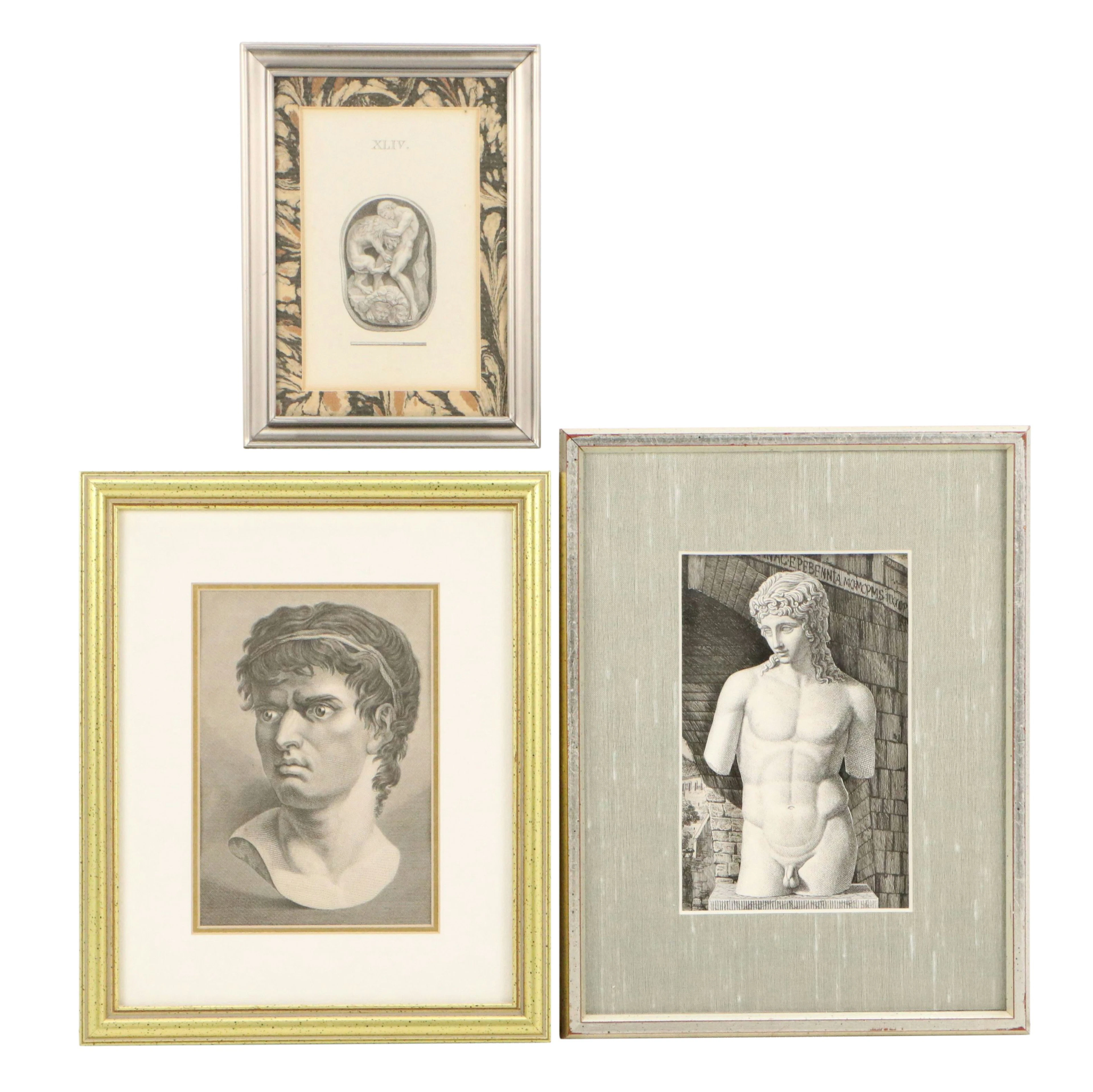 Thomas Trotter Engraving After Henry Fuseli "Brutus," plus More