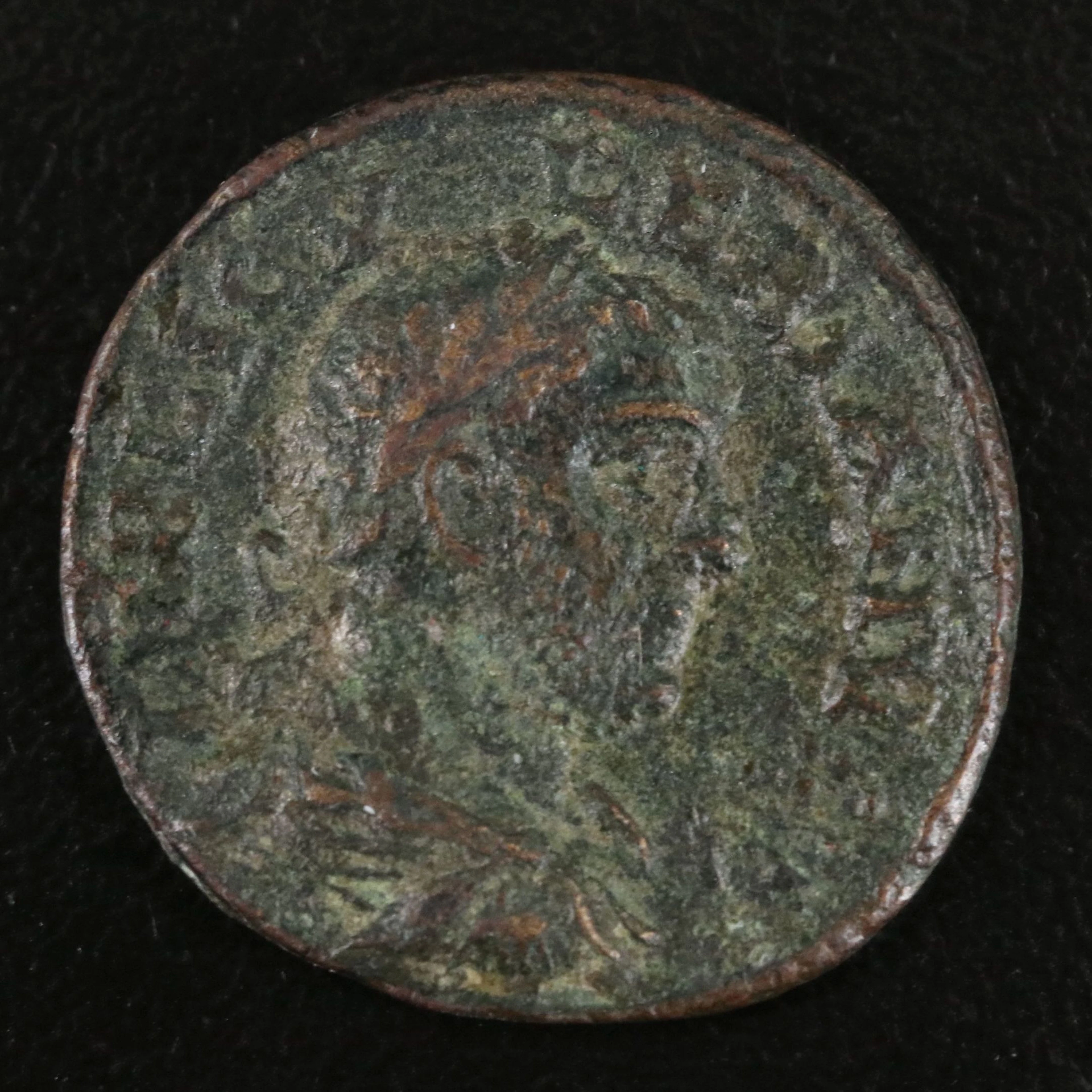 Ancient Roman Provincial Æ22 Coin of Valerian I, ca. 255 A.D.