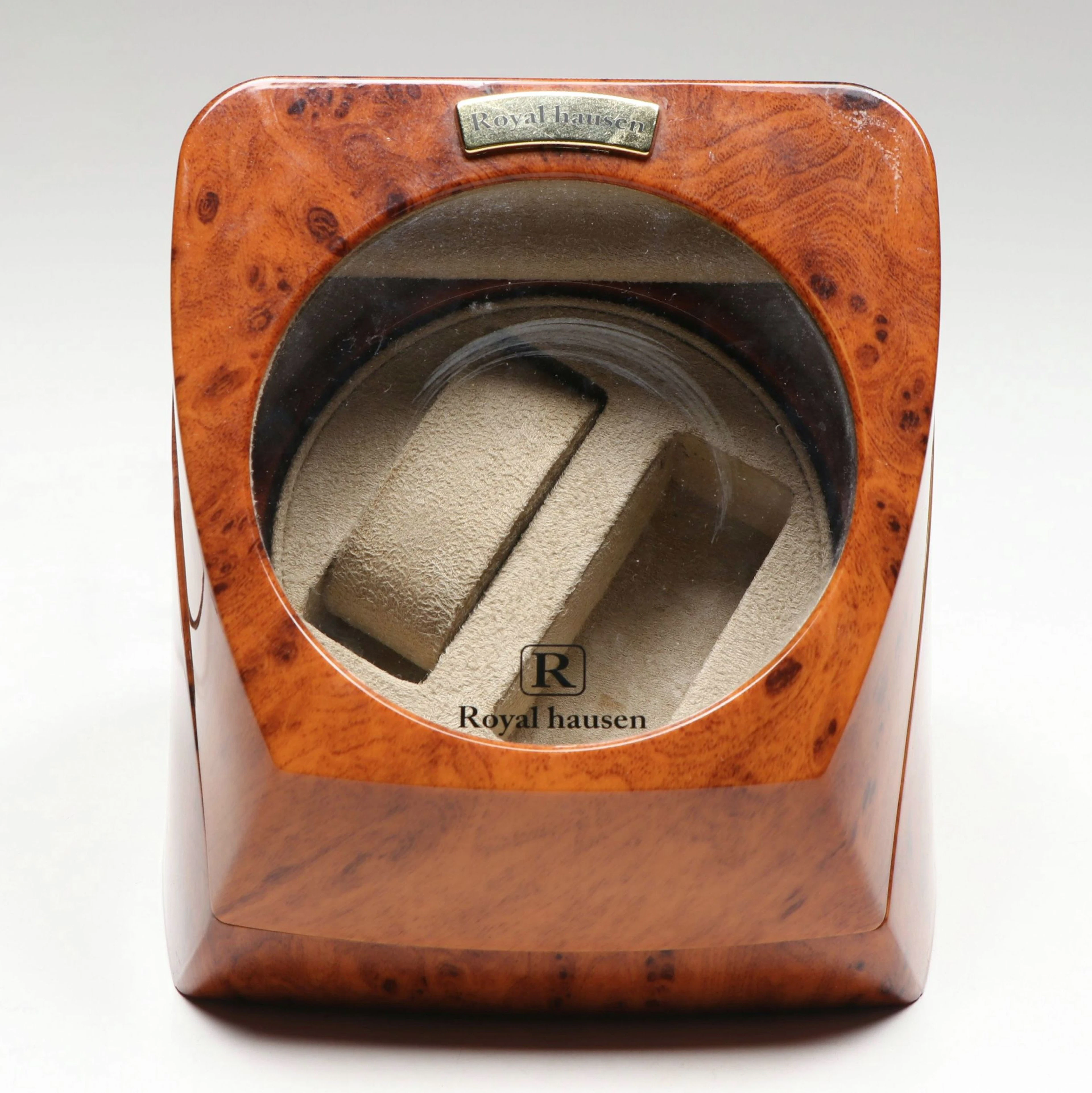 Royal hausen Automatic Faux Burl Veneer Watch Winder