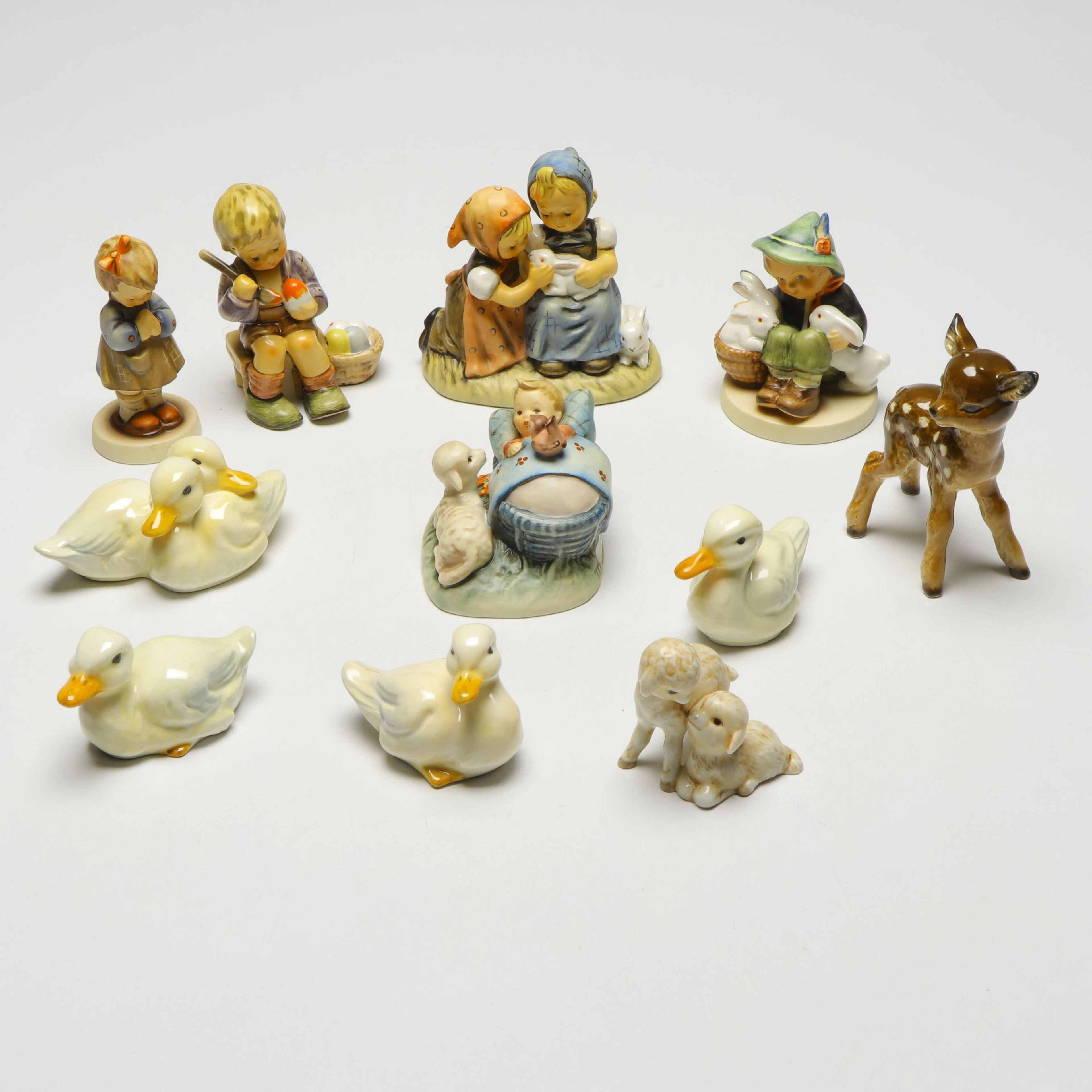 Goebel "Easter Time", "Evening Prayer" and More Porcelain Hummel Figurines