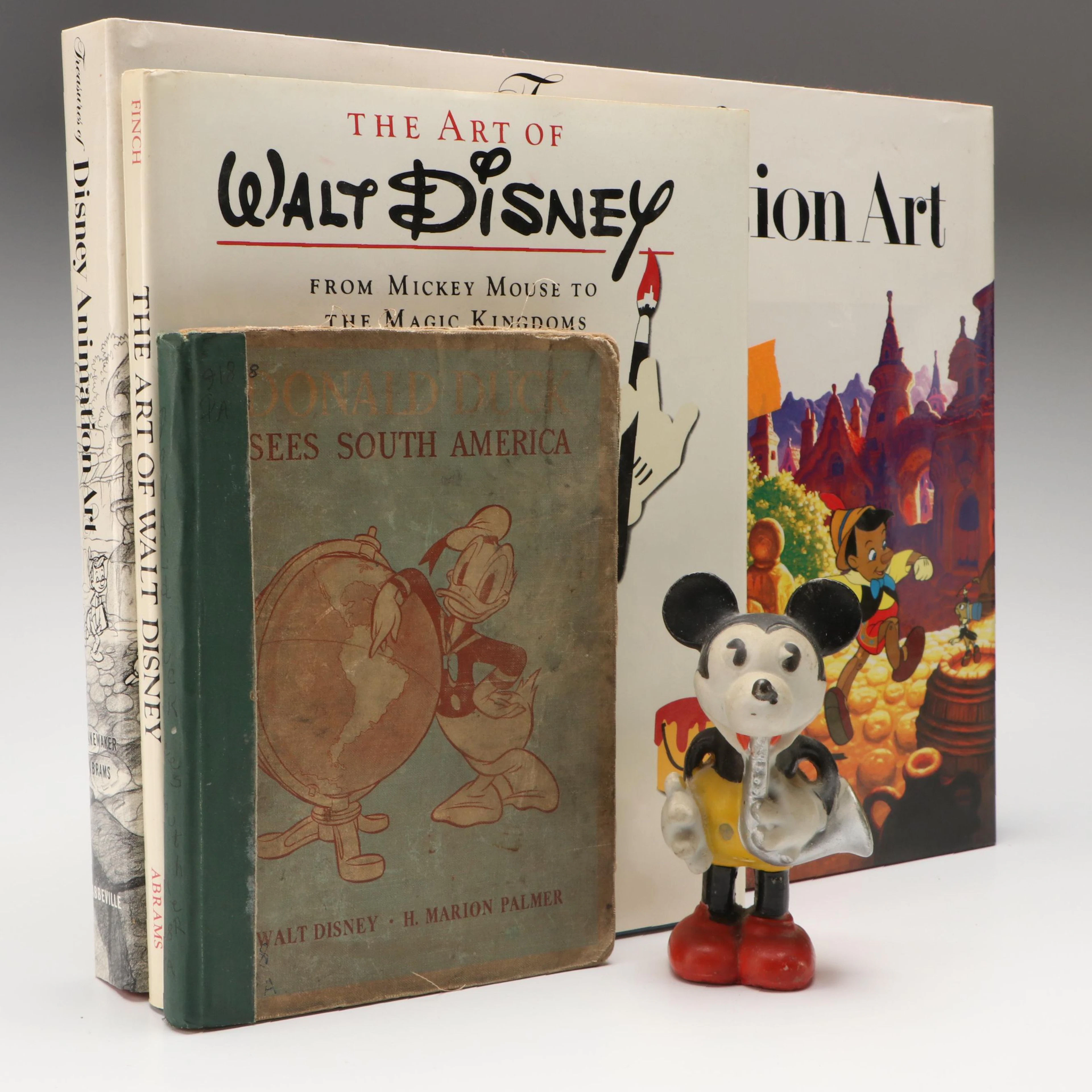 First Edition "Treasures of Disney Animation", More Disney Books and Figurine