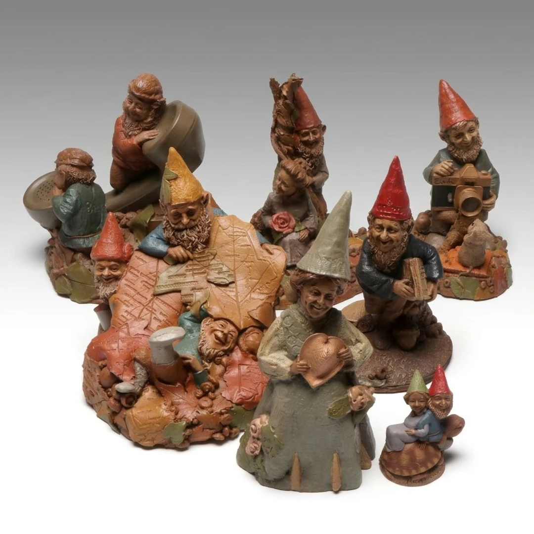 Tom Clark "Honeymooners" and Other Gnome Figurines