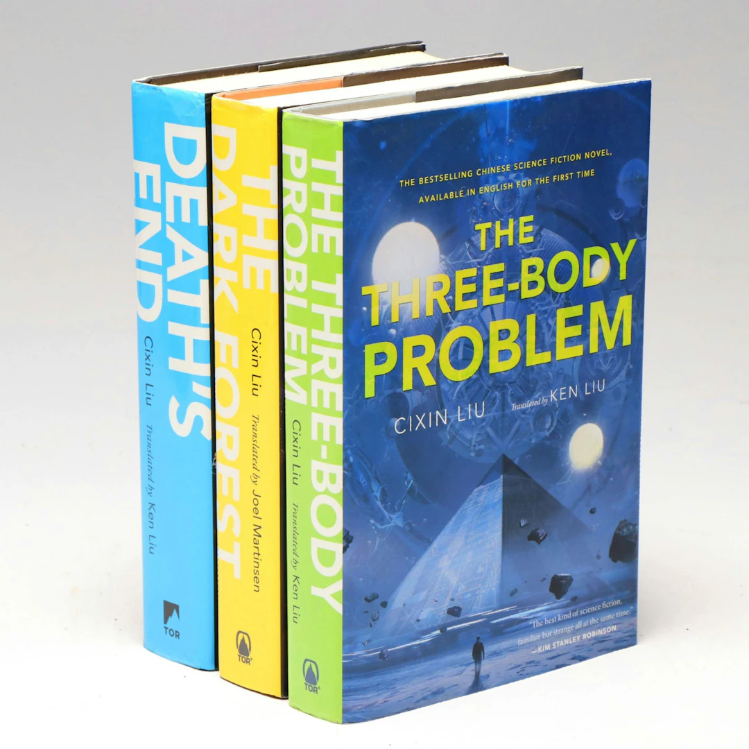 First American Edition "Remembrance of Earth's Past" Trilogy by Cixin Liu