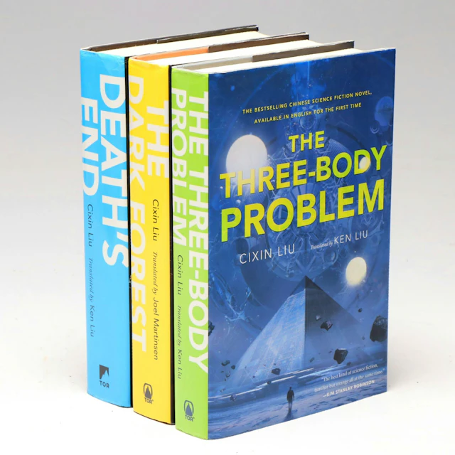 First American Edition "Remembrance of Earth's Past" Trilogy by Cixin Liu