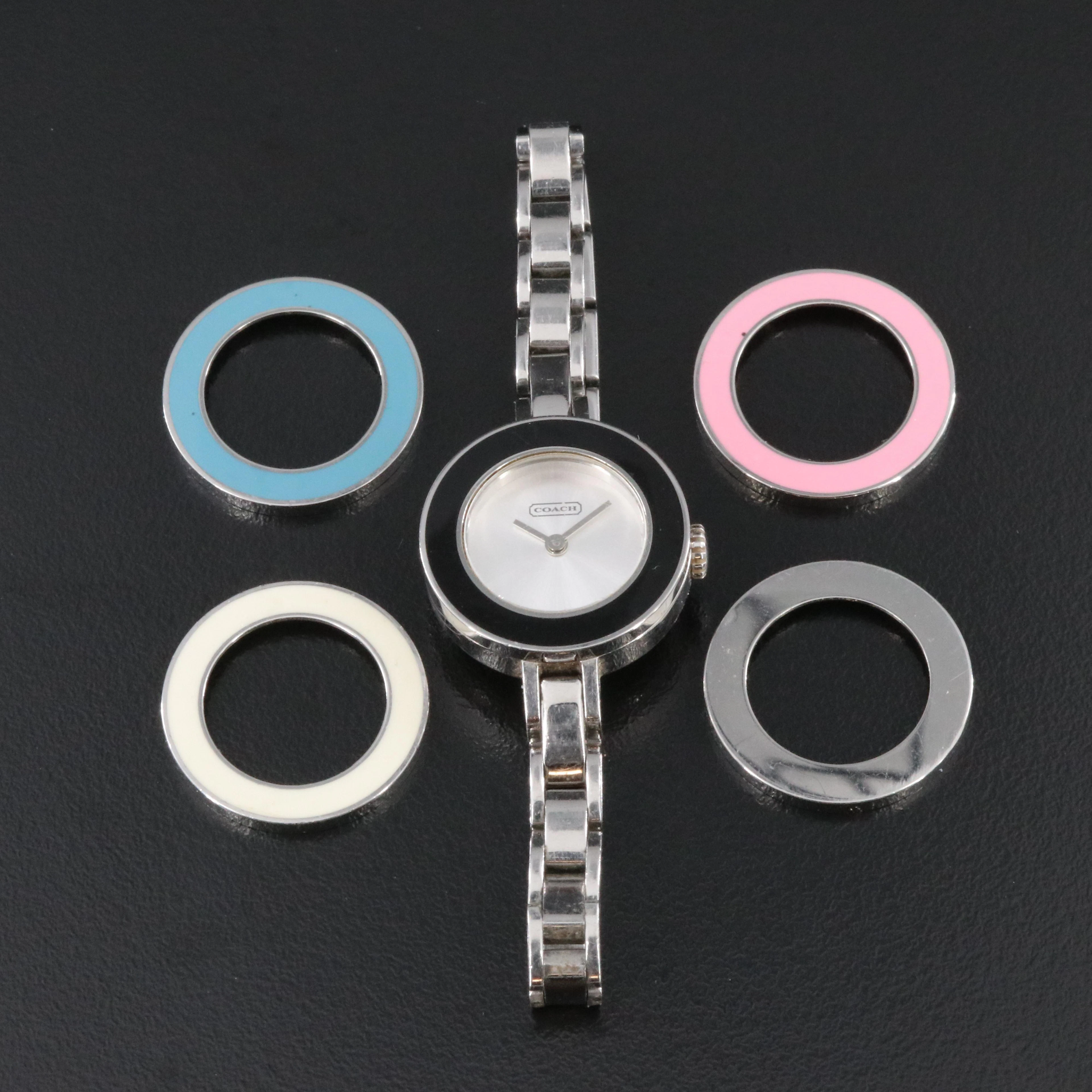 Coach Interchangeable Bezel Watch