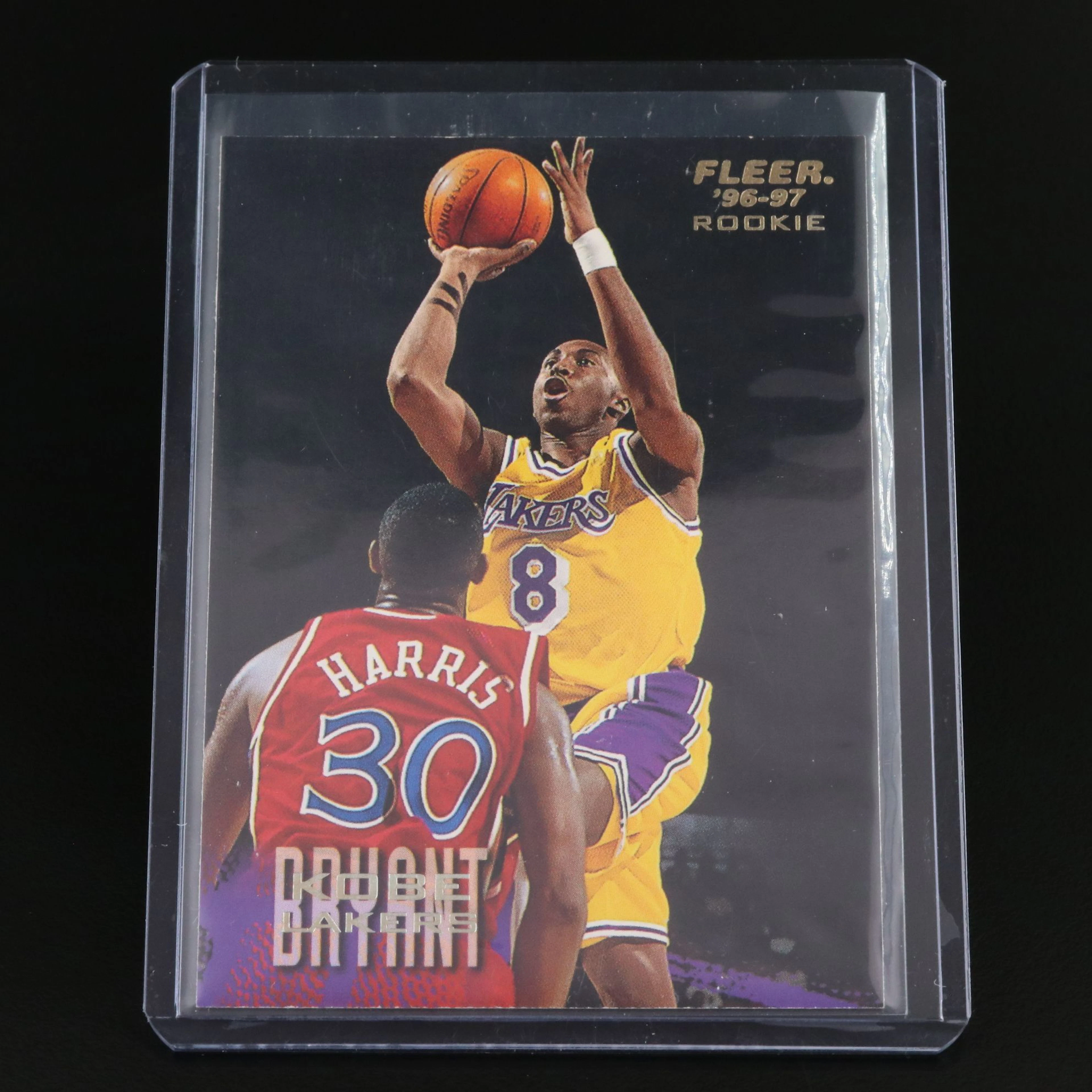 1996-97 Fleer Kobe Bryant Los Angeles Lakers Rookie Basketball Card