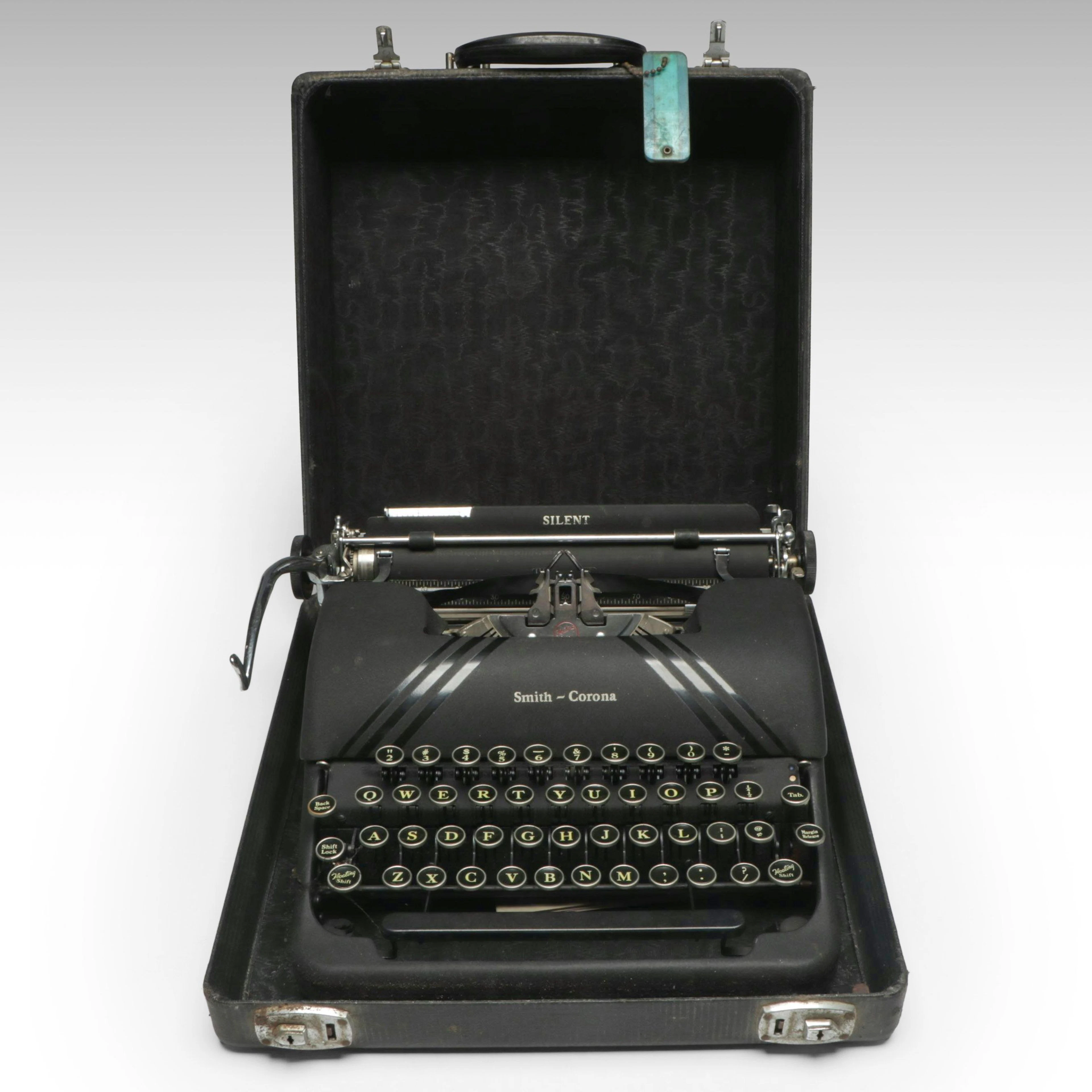 Smith-Corona "Silent" Portable Typewriter, Mid-20th Century