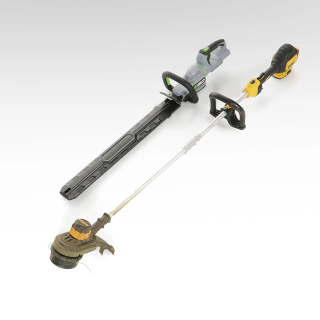 DeWalt 20V String Trimmer with Ego 26" Hedge Trimmer