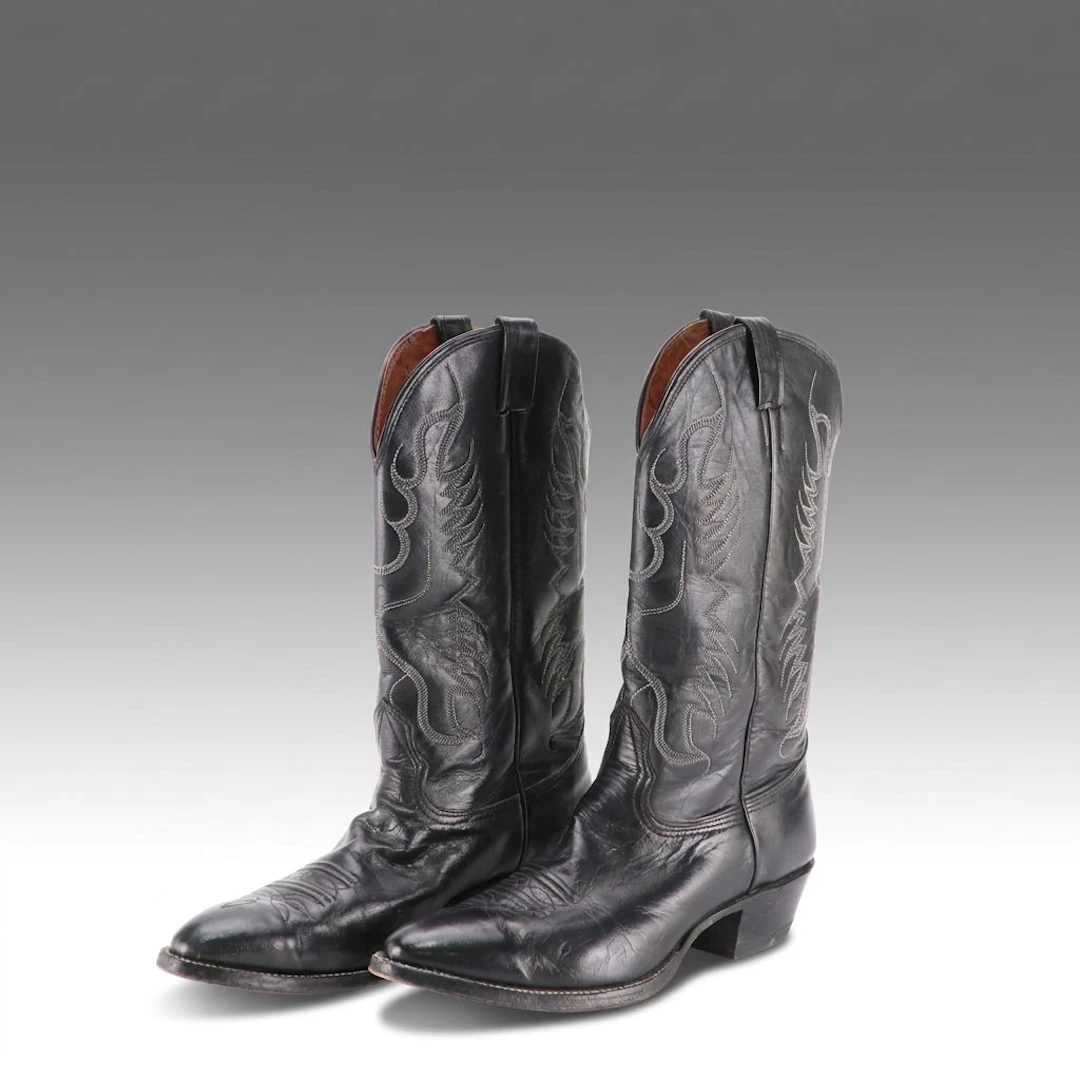 Men's Nacona Leather Cowboy Boots
