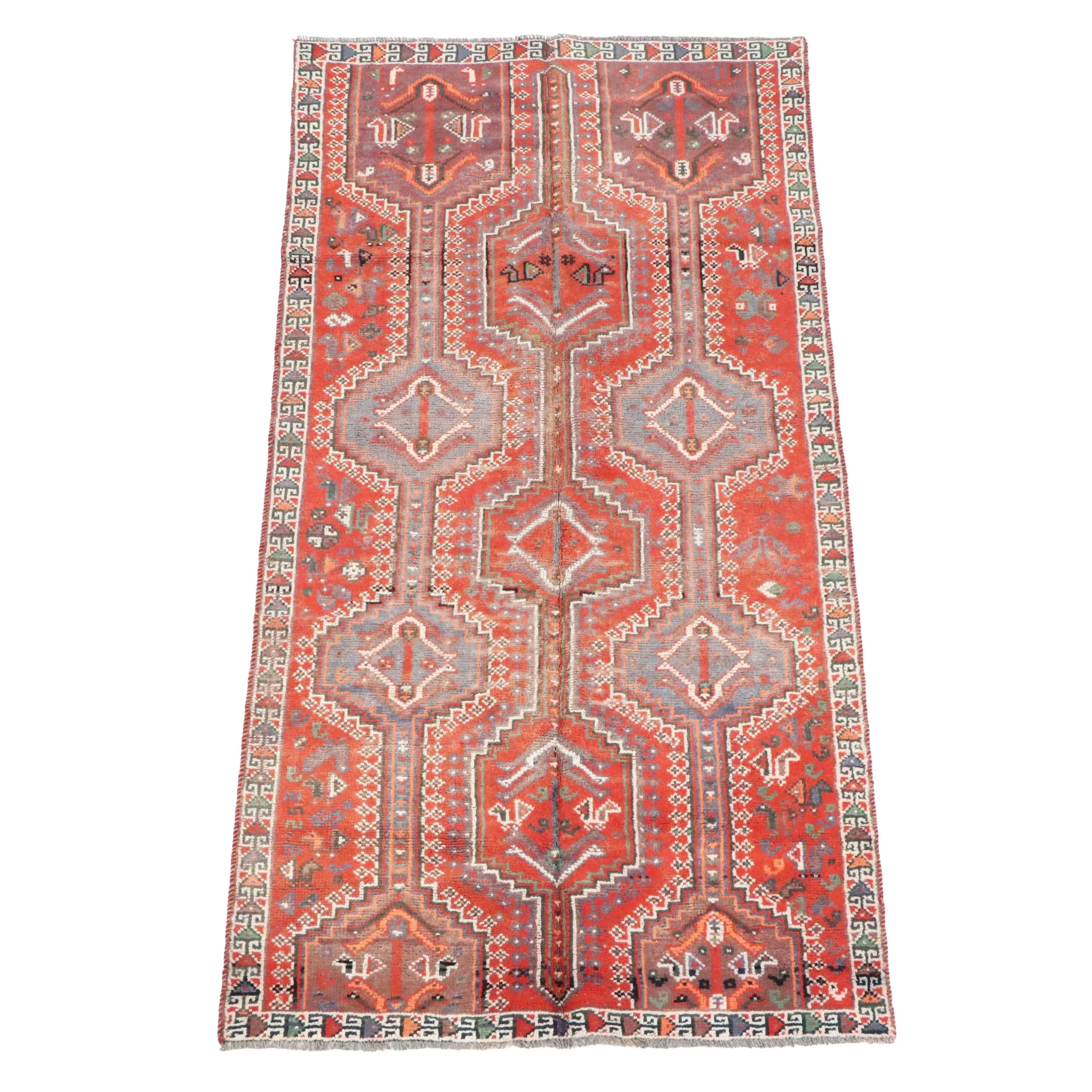 4'5 x 8'10 Hand-Knotted Northwest Persian Yalameh Area Rug