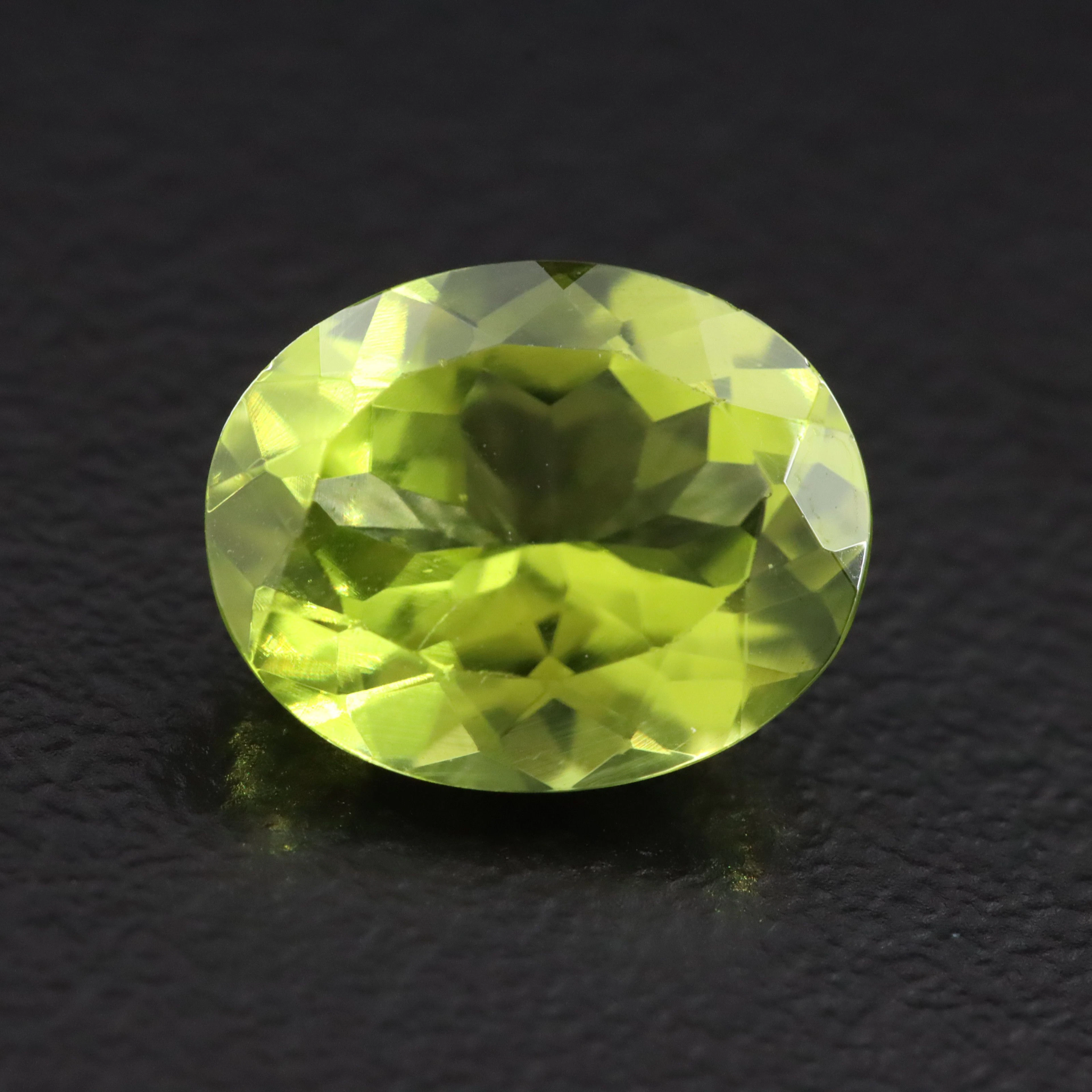 Loose 2.78 CT Peridot with IGI Report