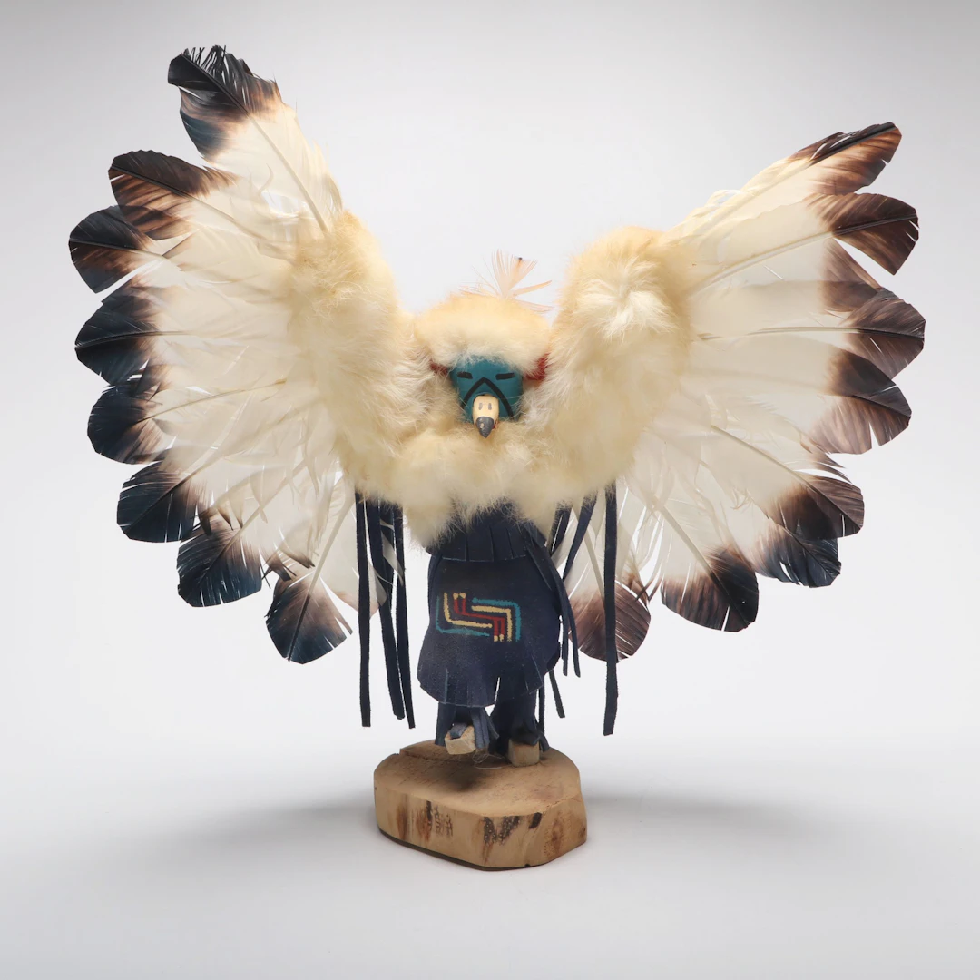 Handcrafted Navajo "Eagle" Kachina Figure