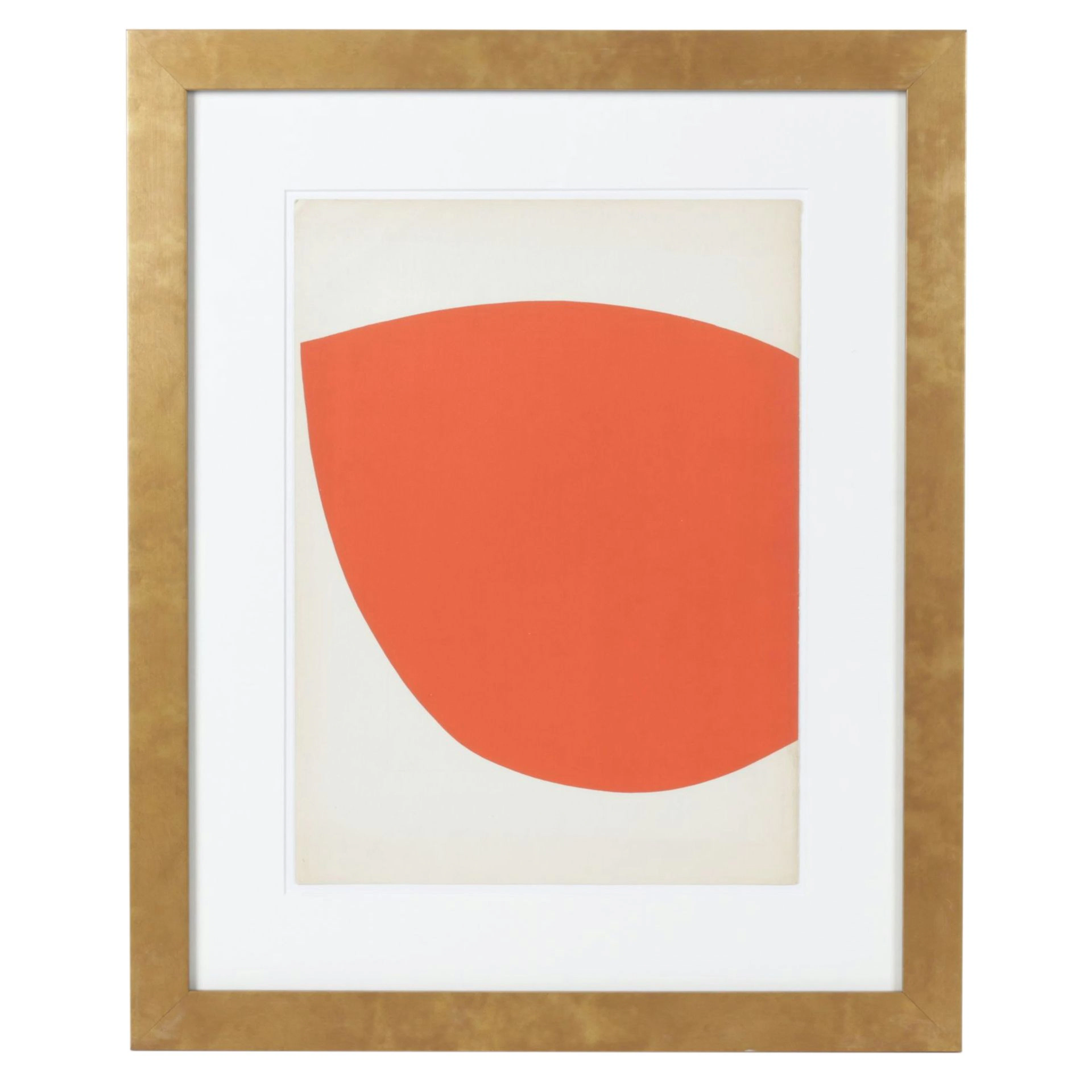 Ellsworth Kelly Color Lithograph for "Derrière le Miroir," 1958