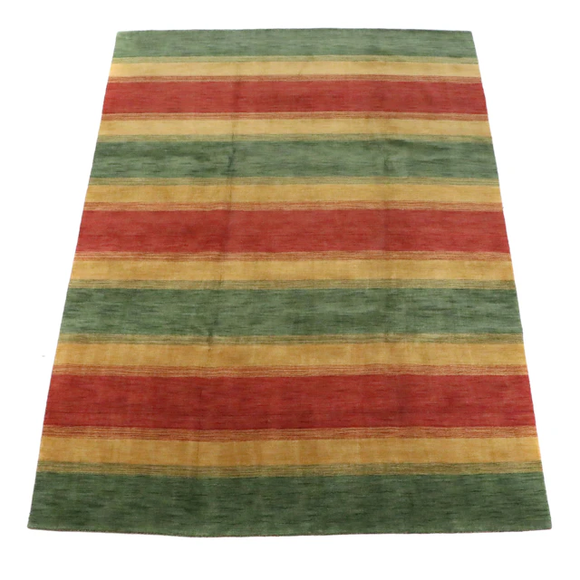 8'11 x 12'2 Hand-Knotted Indo-Persian Gabbeh Room Sized Rug